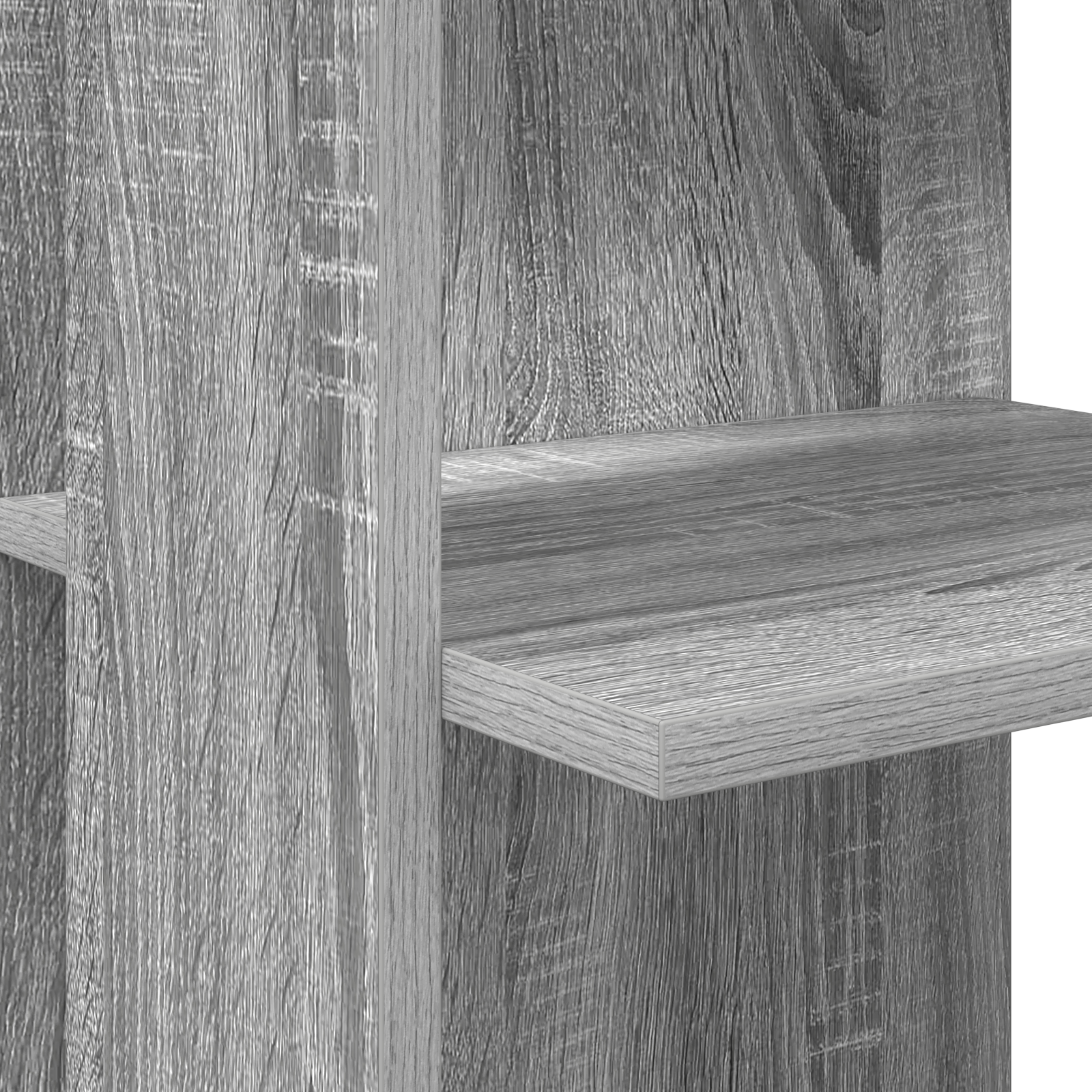 Grey Corner Desk Grey Sonoma MDF Standard Grey Corner Desk - Image 7