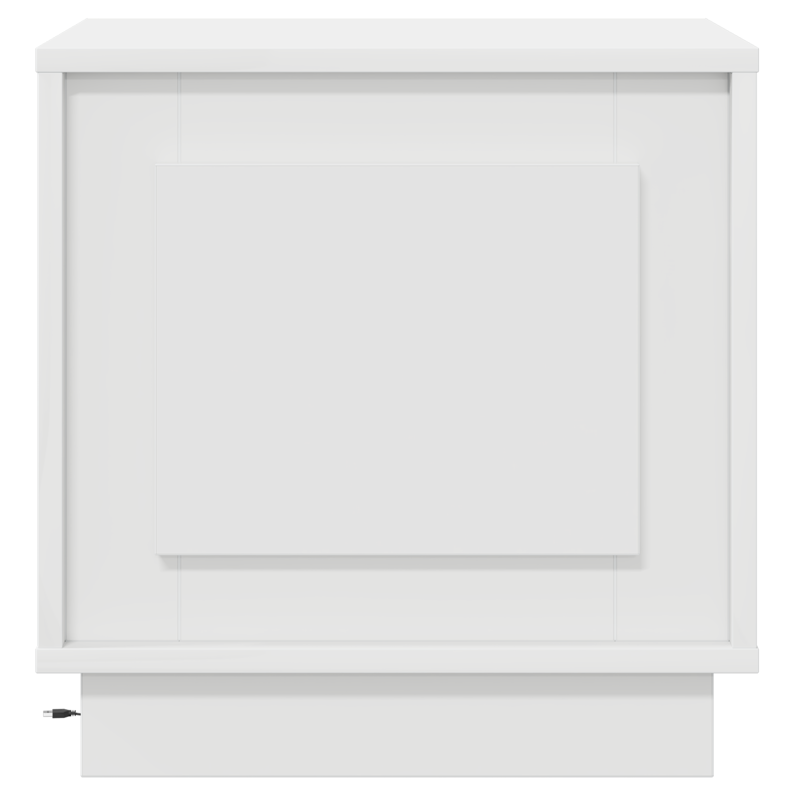 Bedside Cabinets with LED Lights 2 pcs White 44x34,5x45 cm - Image 8