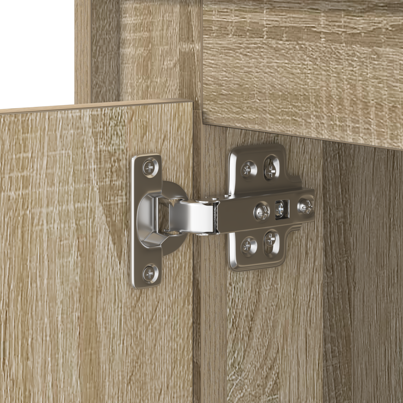 Bedside Cabinet with LED Lights Sonoma Oak 44x34,5x45 cm - Image 11