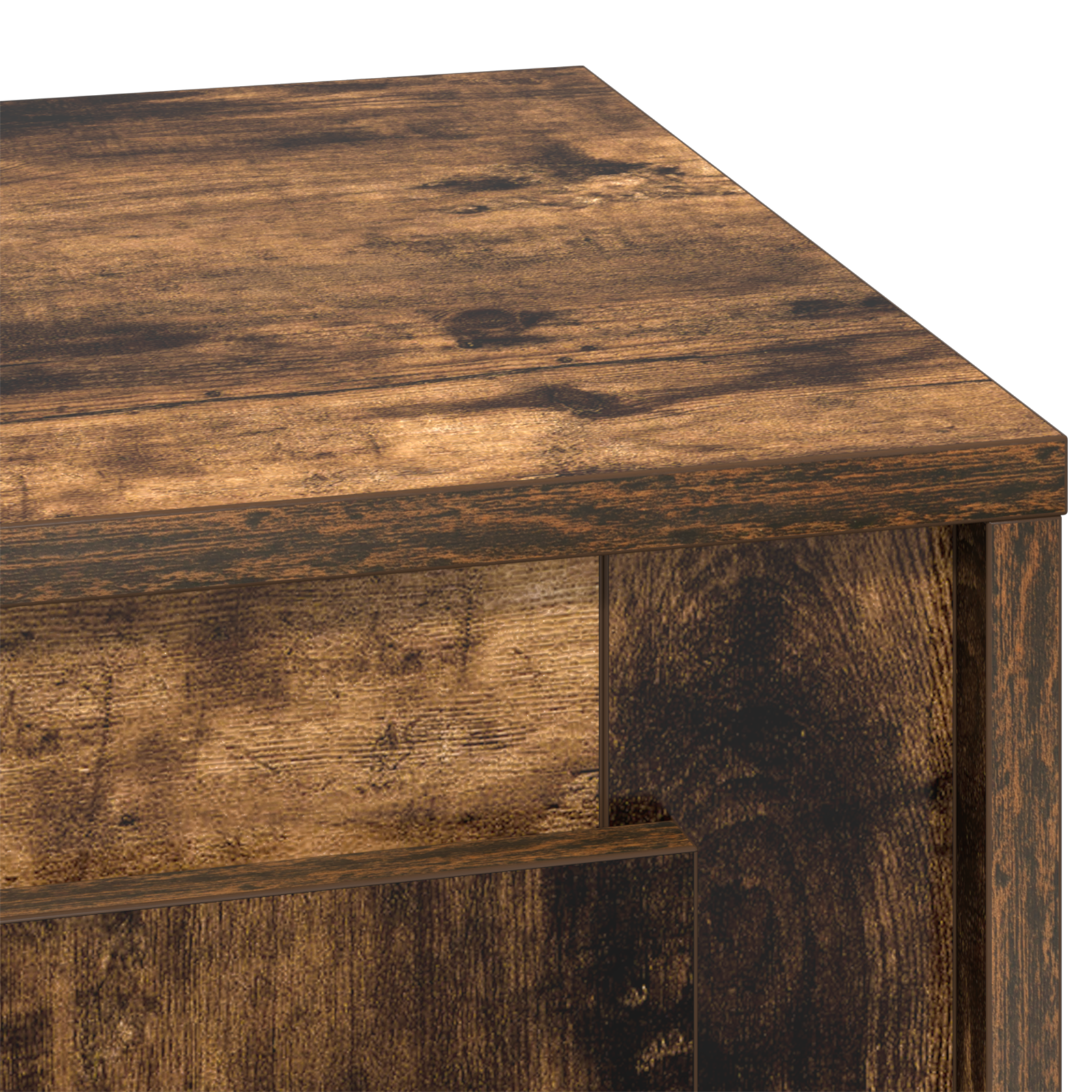 Bedside Cabinets with LED Lights 2 pcs Smoked Oak 44x34,5x45 cm - Image 11
