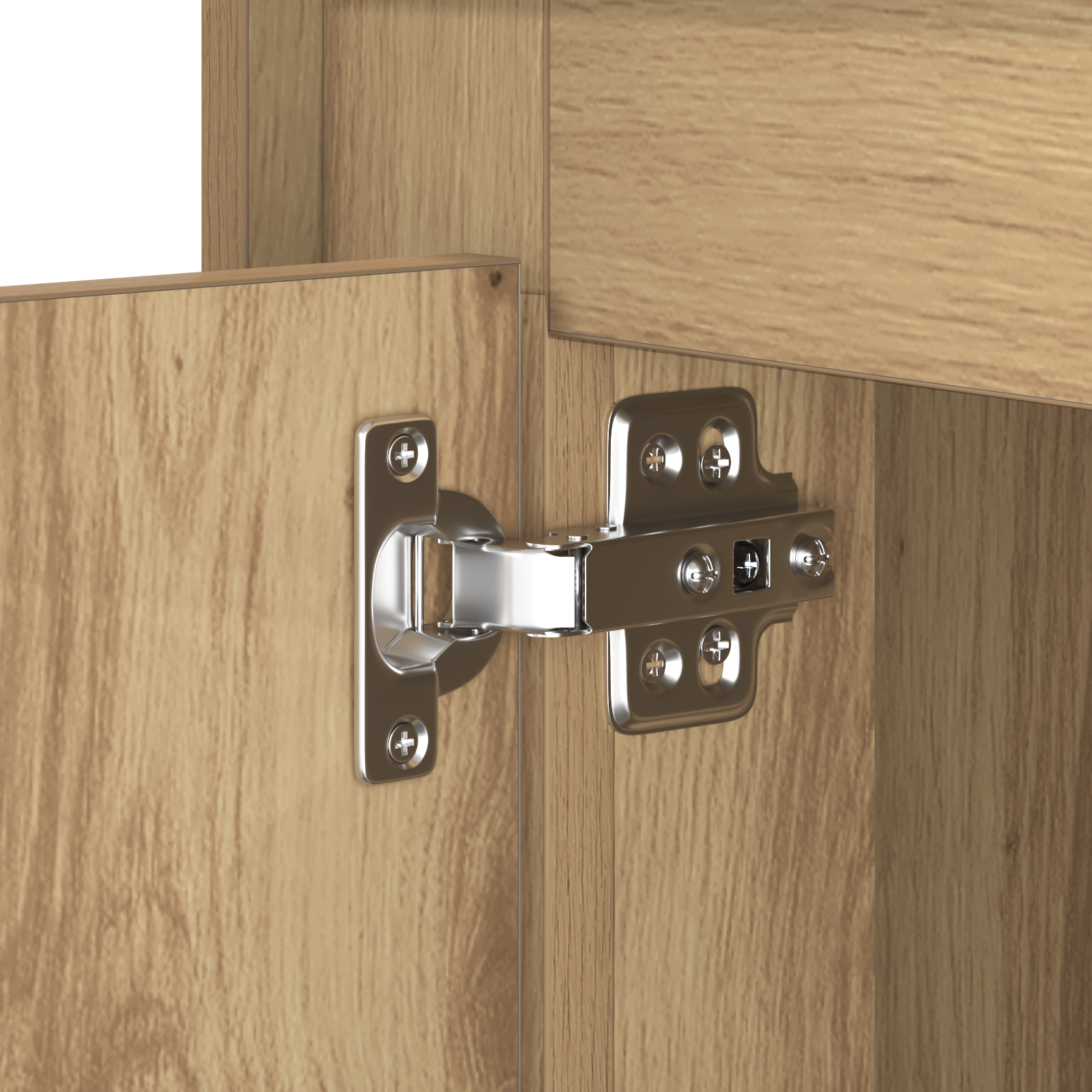 Bedside Cabinet with LED Lights Artisan Oak 44x34,5x45 cm - Image 11