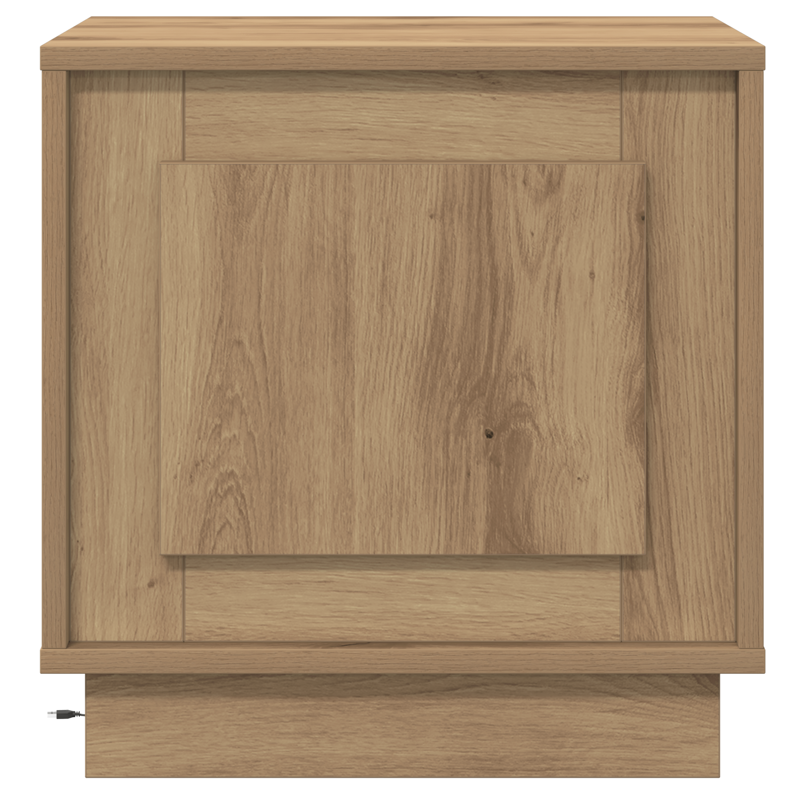 Bedside Cabinets with LED Lights 2 pcs Artisan Oak 44x34.5x45 cm - Image 8