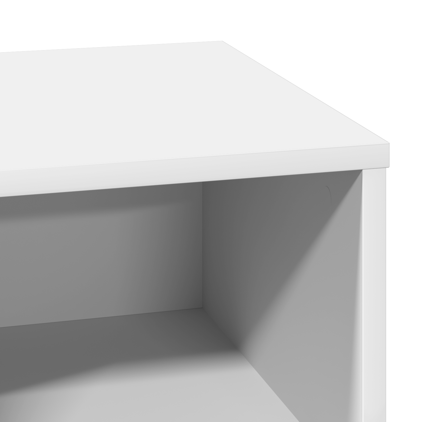 Bedside Cabinet with LED White 50x34,5x50 cm - Image 7
