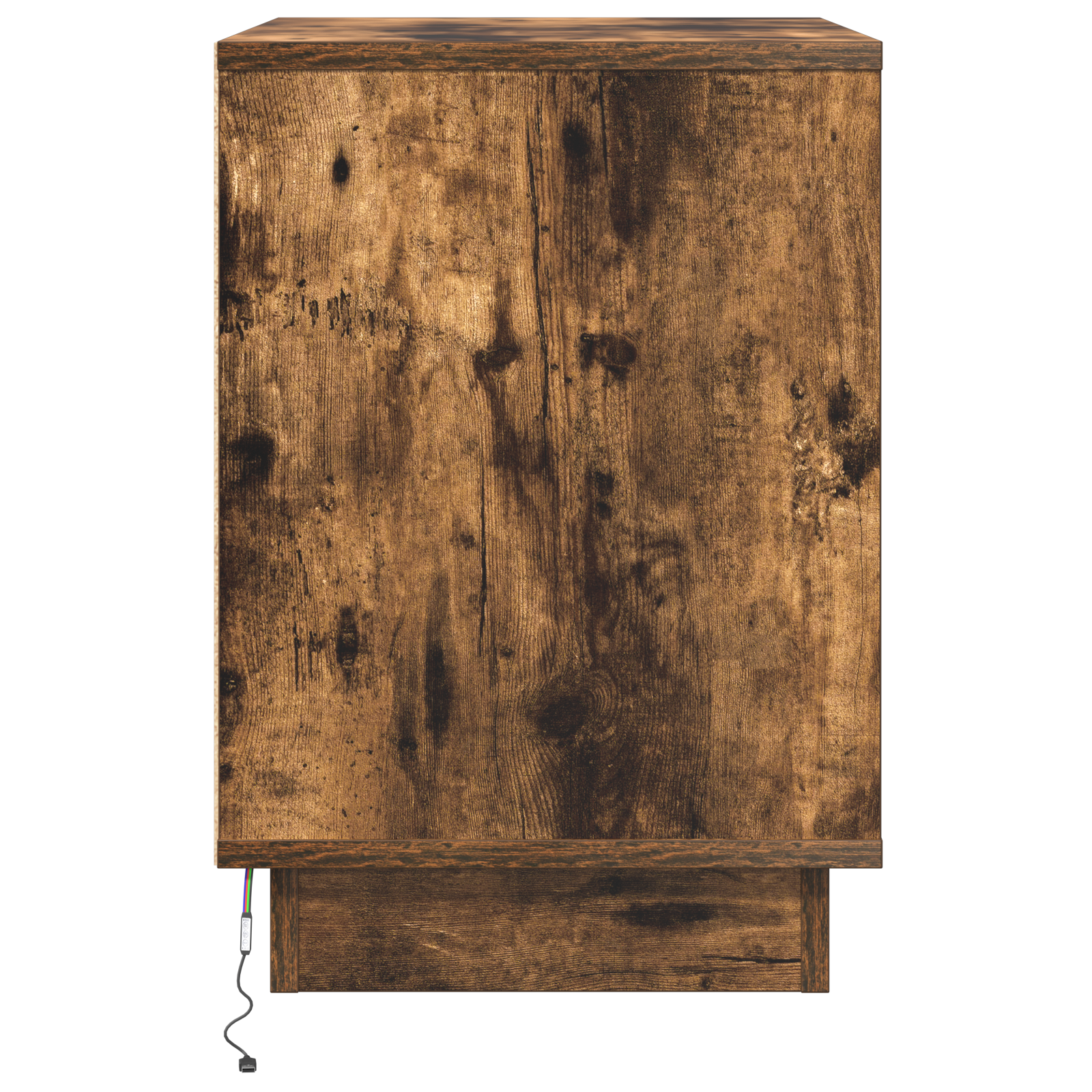 Bedside Cabinets with LED Lights 2 pcs Smoked Oak 50x34,5x50 cm - Image 11