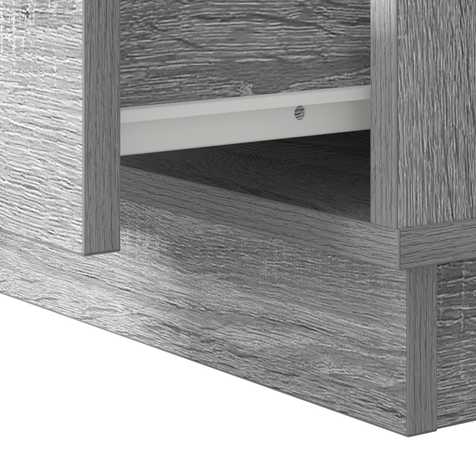 Bedside Cabinet with LED Grey Sonoma 50x34,5x50 cm - Image 10