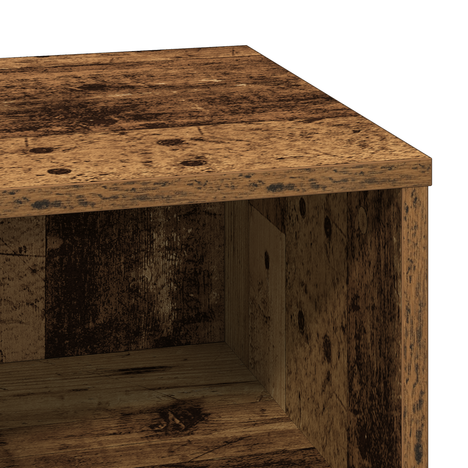 Bedside Cabinets with LED 2 pcs Old Wood 50x34,5x50 cm - Image 11