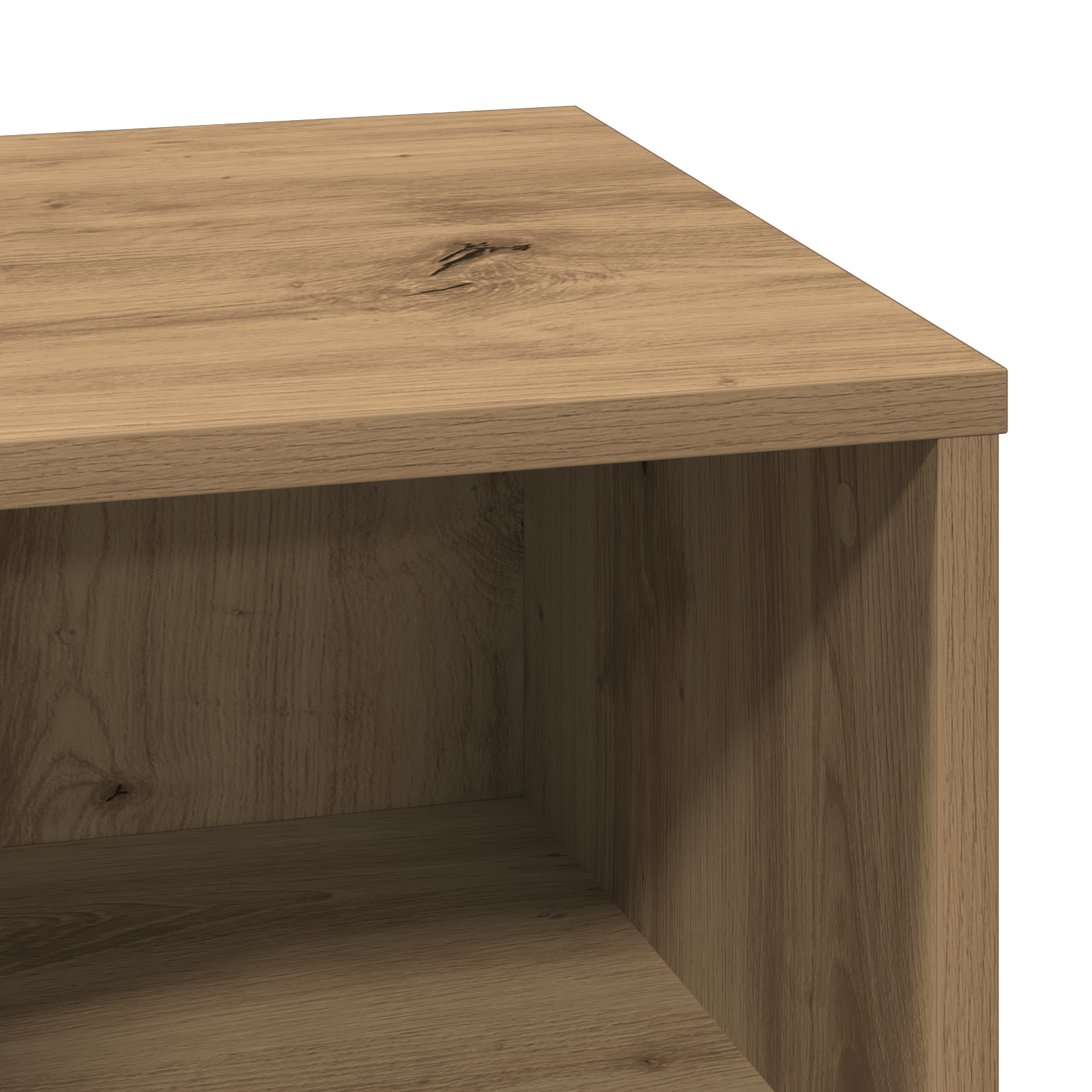 Bedside Cabinets with LED 2 pcs Artisan Oak 50x34,5x50 cm - Image 7