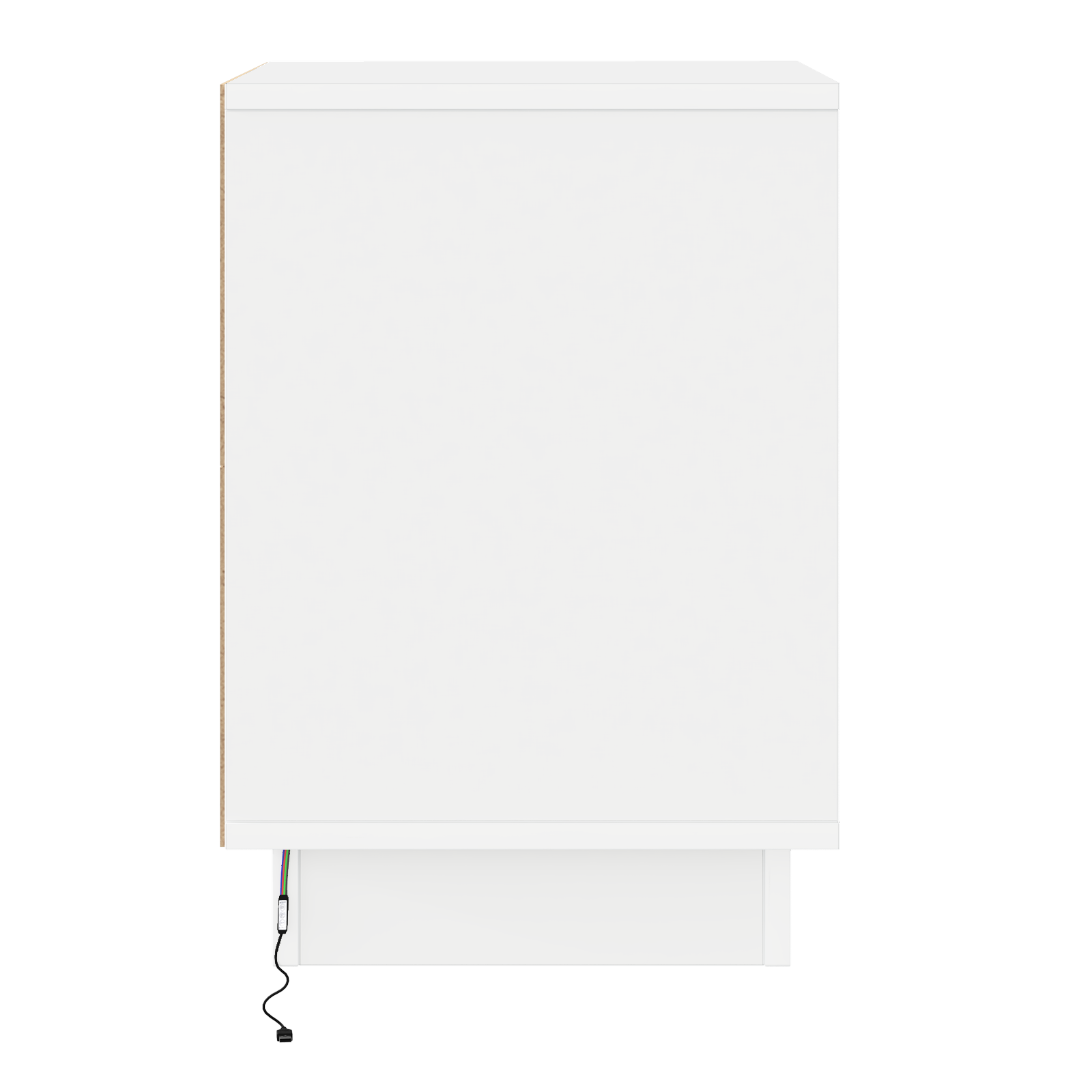 Bedside Cabinets with LED Lights 2 pcs White 39x34,5x50 cm - Image 9