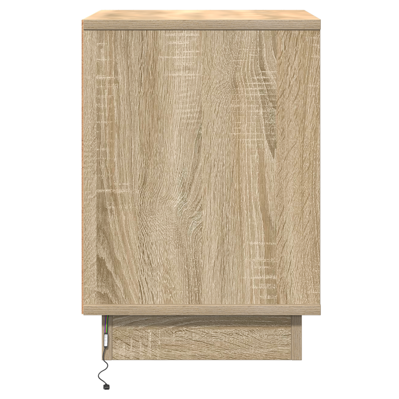 Bedside Cabinets with LED Lights 2 pcs Sonoma Oak 39x34,5x50 cm - Image 9