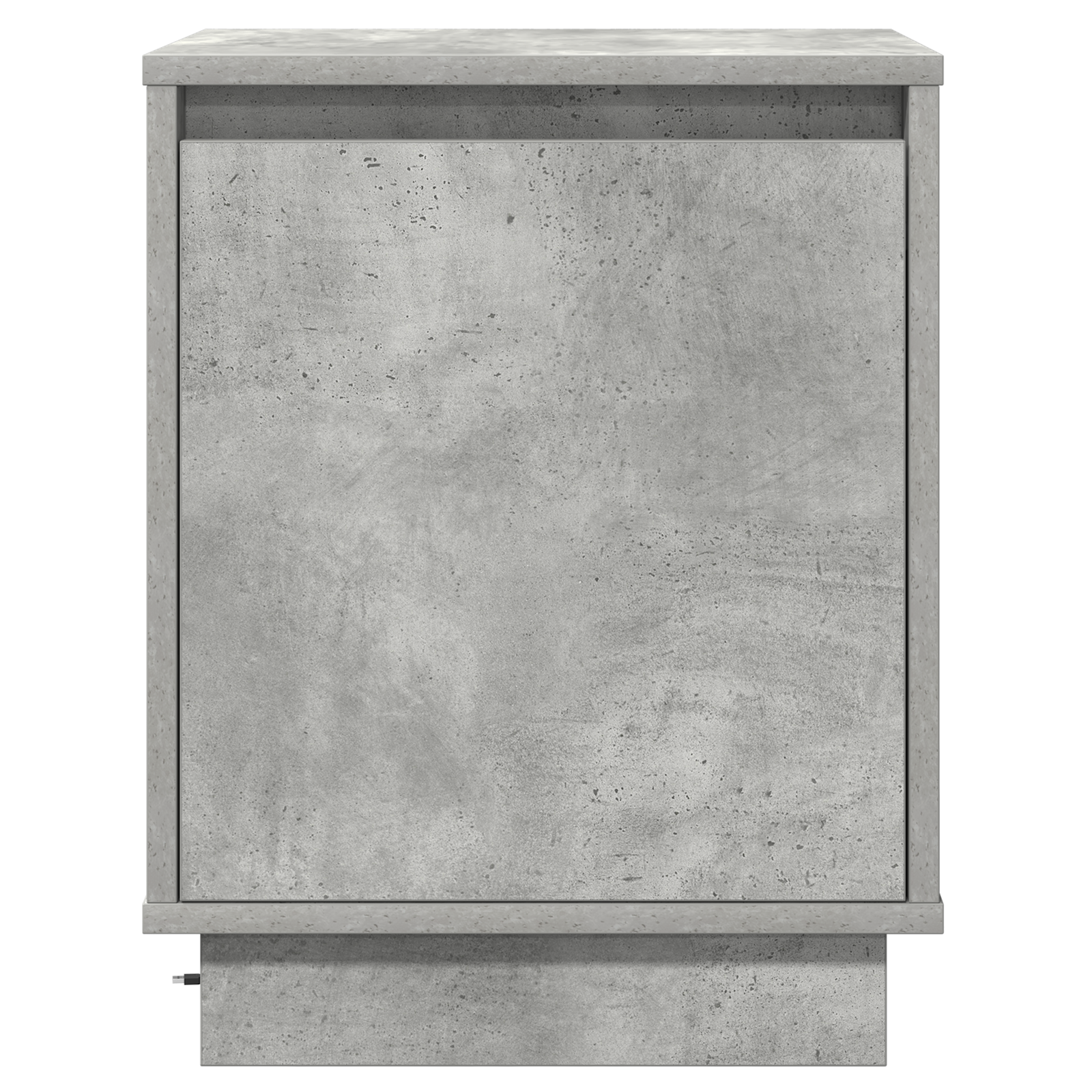 Bedside Cabinets with LED Lights 2 pcs Concrete Grey 39x34,5x50 cm - Image 8