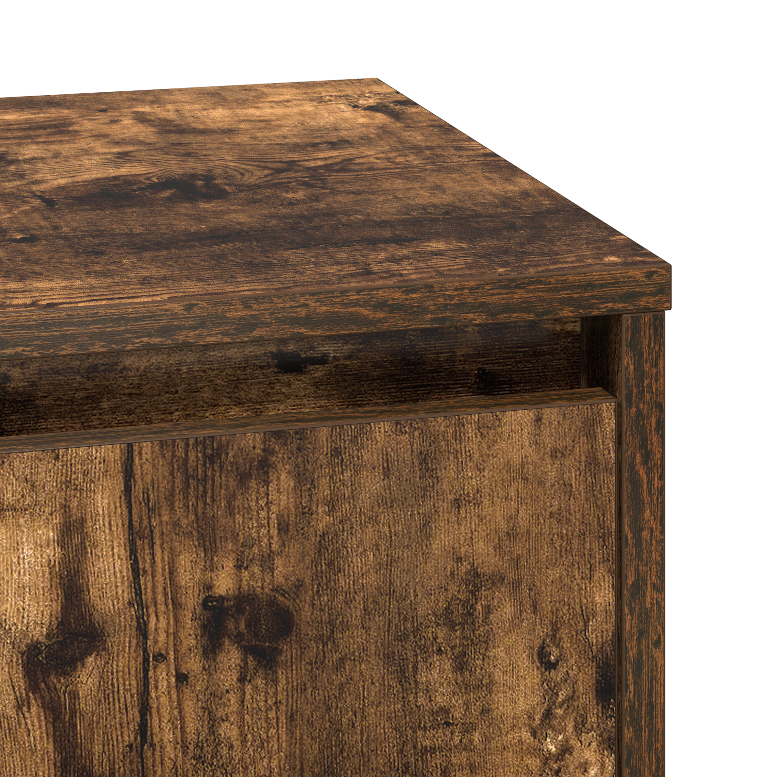 Bedside Cabinets with LED Lights 2 pcs Smoked Oak 39x34,5x50 cm - Image 11