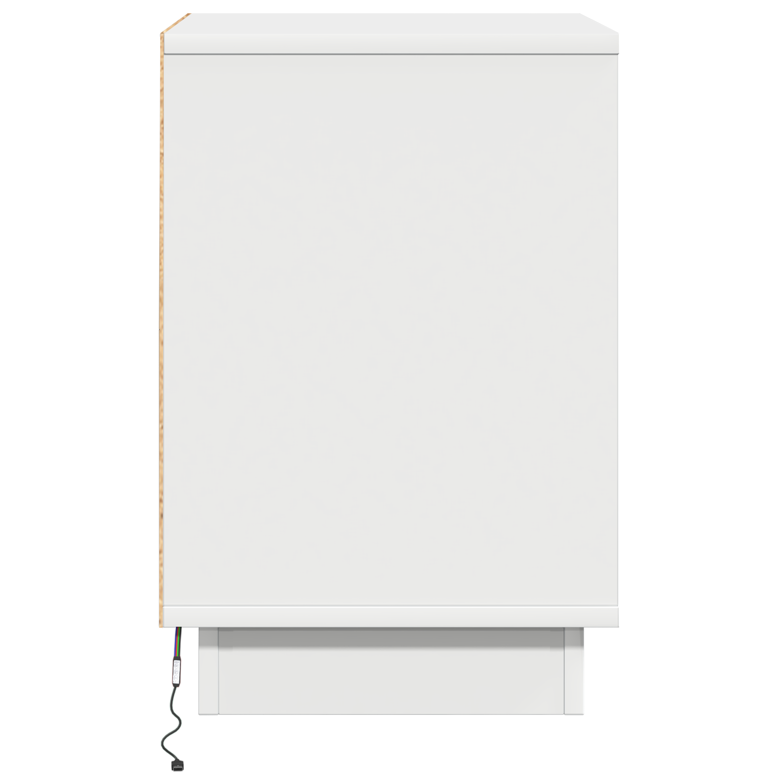 Bedside Cabinets with LED Lights 2 pcs White 39x34.5x50 cm - Image 9