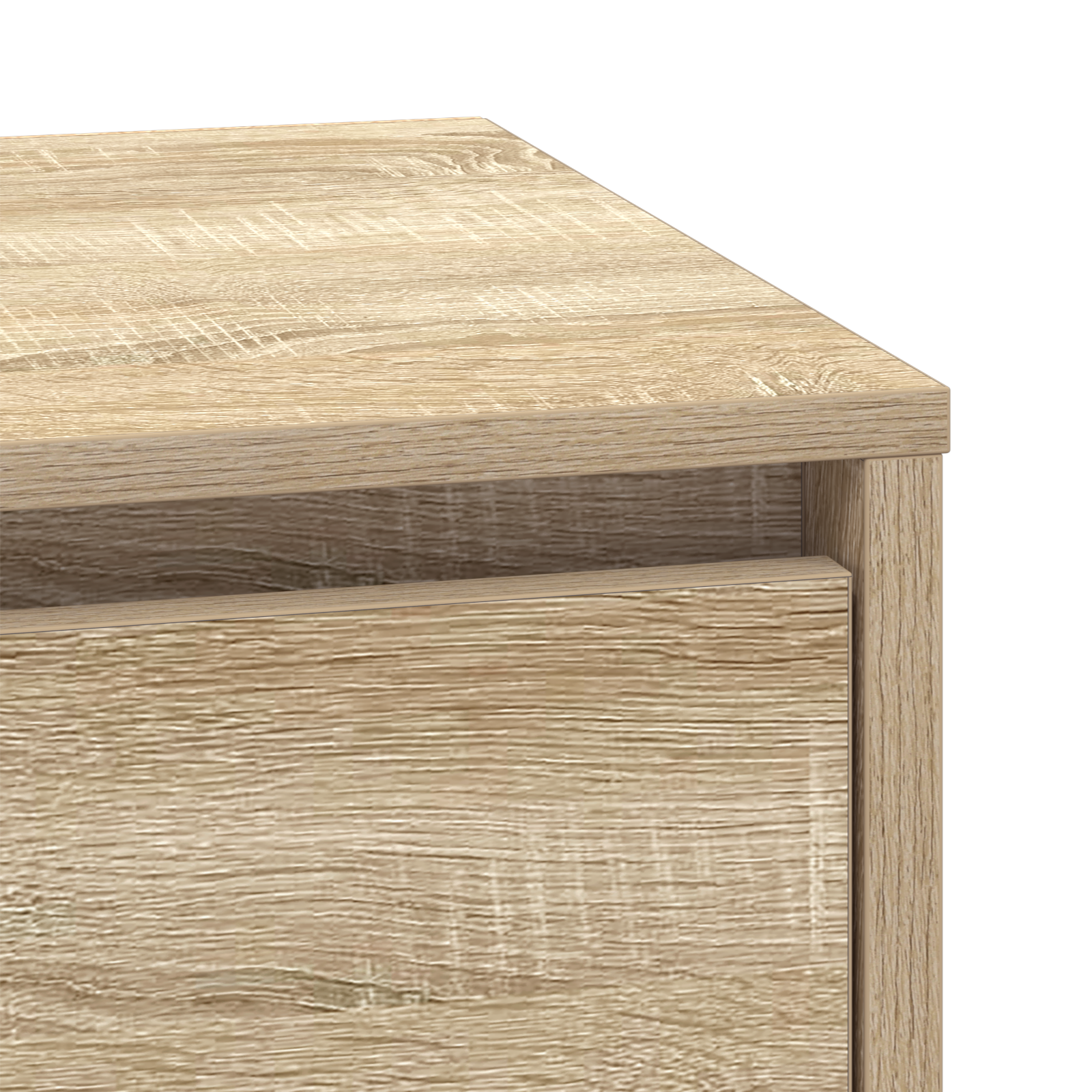 Bedside Cabinets with LED Lights 2 pcs Sonoma Oak 39x34.5x50 cm - Image 11