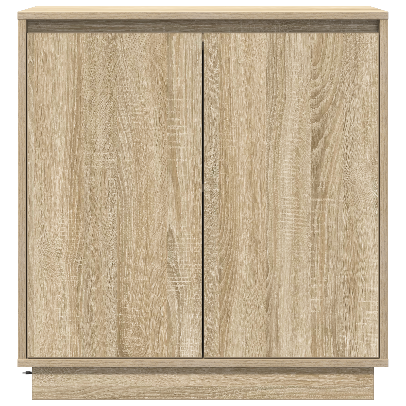 Sideboard with LED in Sonoma Oak - 71 x 34.5 x 75 cm - Made from Engineered Wood - Image 7