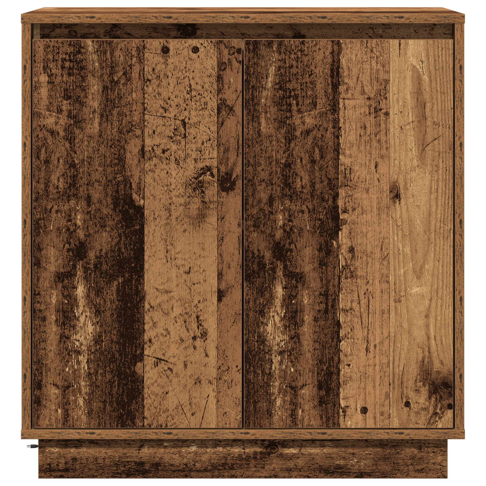 Sideboard with LED in Old Wood - 71x34.5x75 cm Engineered Wood - Image 7