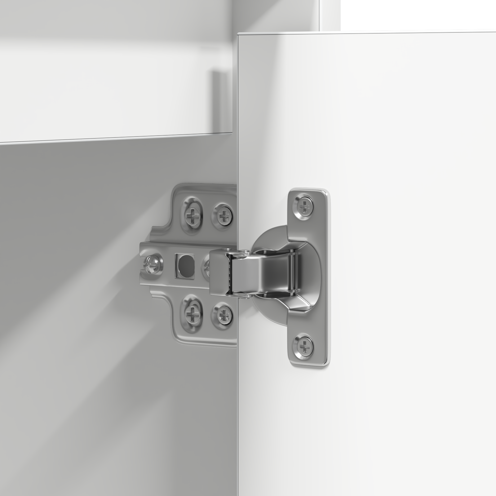 Sideboard with LED White 71x34,5x75 cm Engineered Wood - Image 11