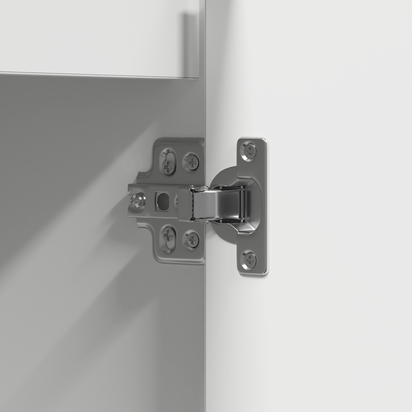 Sideboard with LED - White, 90x32x75 cm, Made of Engineered Wood - Image 11