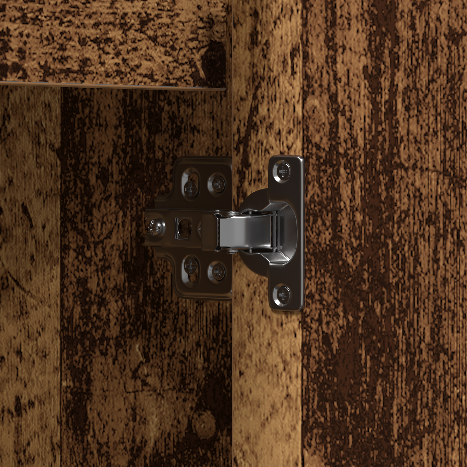 spintelė su LED senoviniu medžiu 90x32x75 cm inžinerinis medienos - Image 11