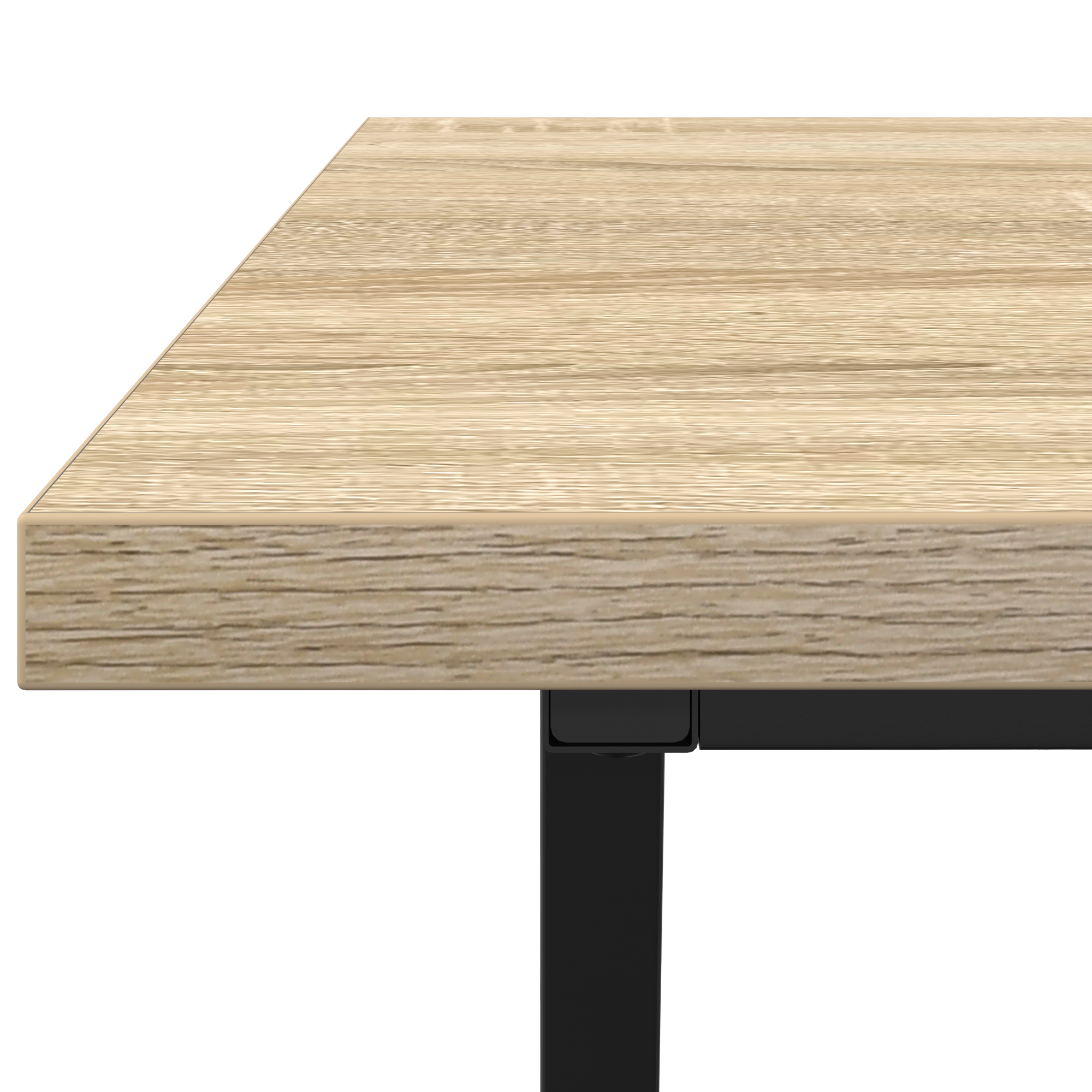 Coffee Table Sonoma Oak 100x50x40 cm Made of Engineered Wood and Metal - Image 7