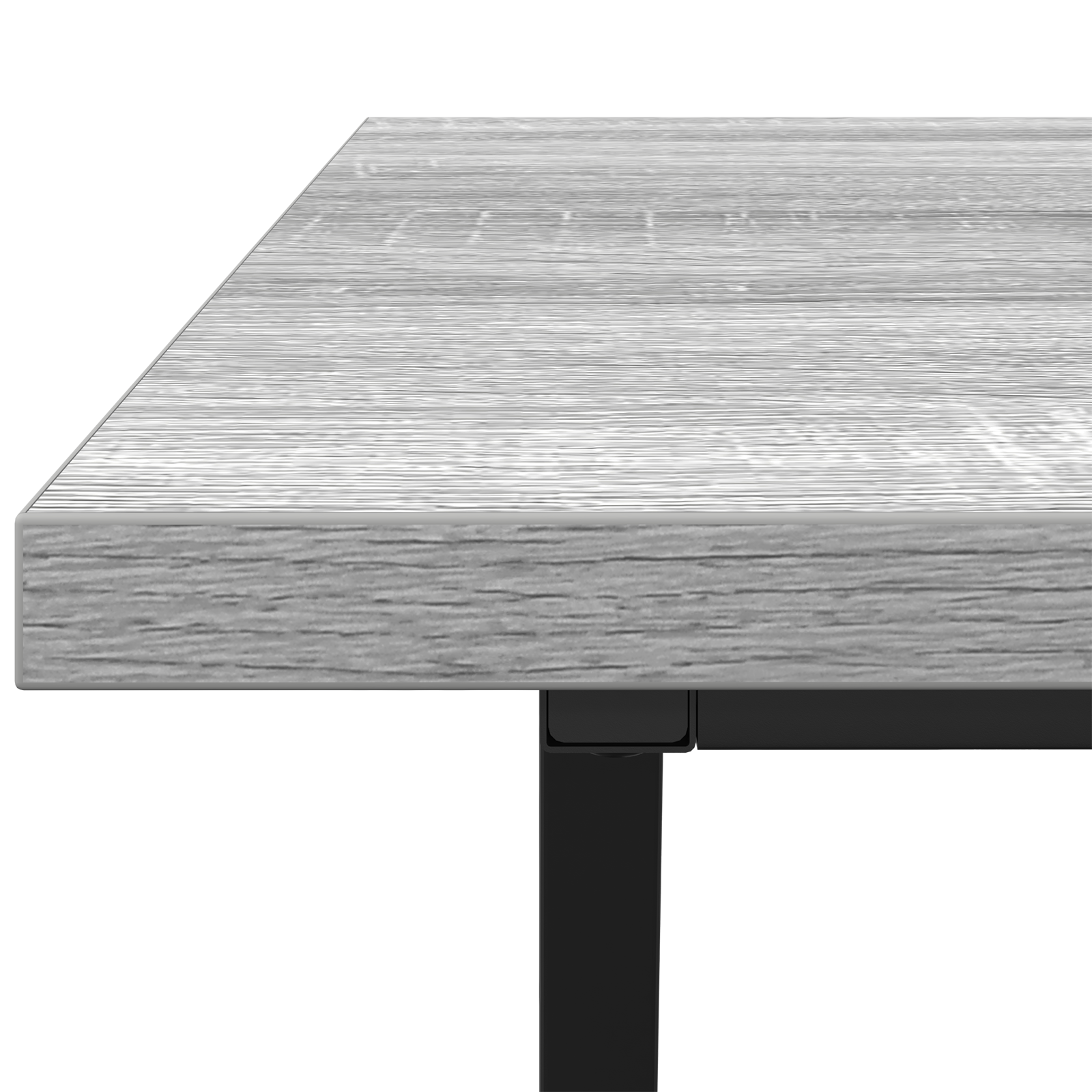 Grey Sonoma Coffee Table 100x50x40 cm Made of Engineered Wood and Metal - Image 7