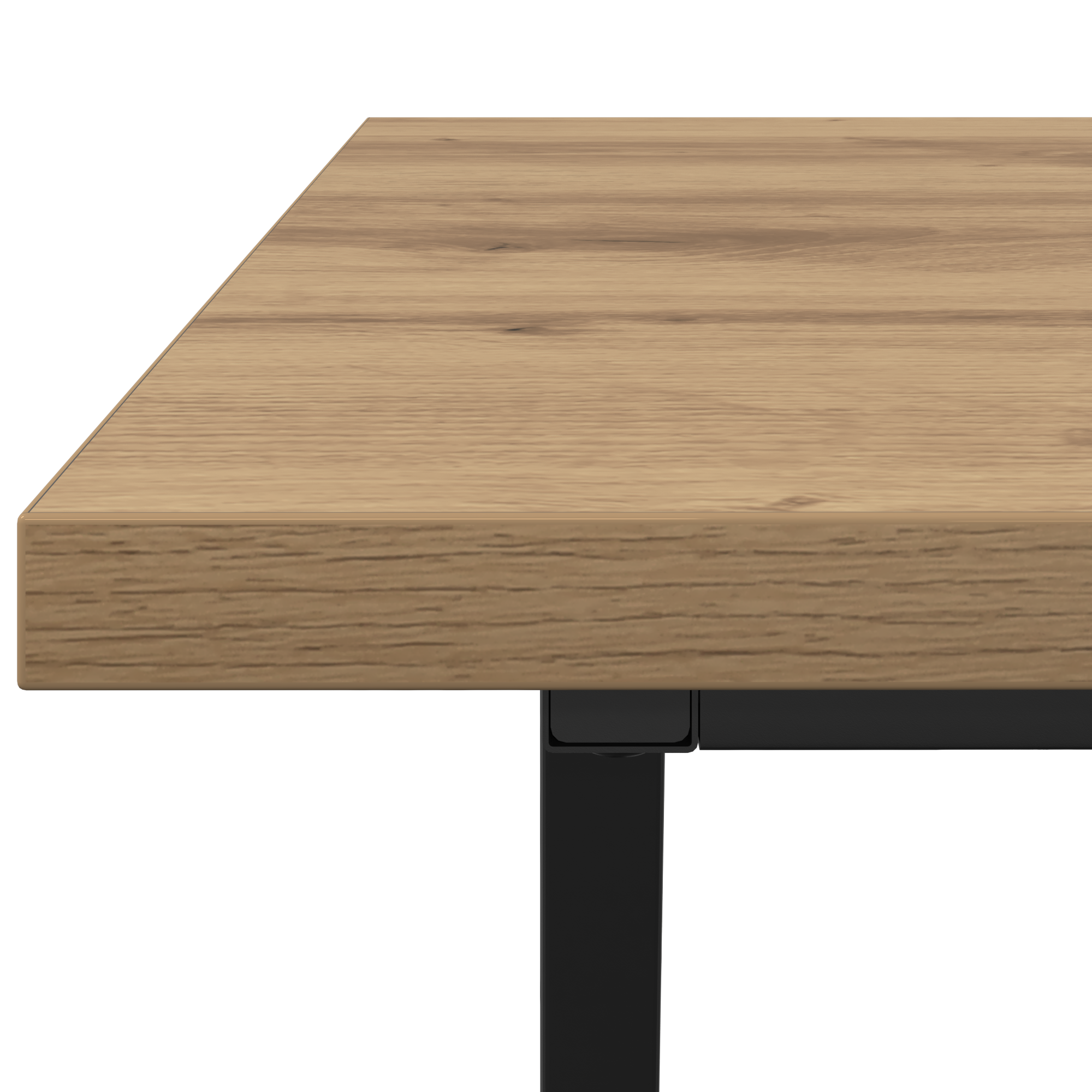 Coffee Table Artisan Oak 100x50x40 cm Made of Engineered Wood and Metal - Image 7