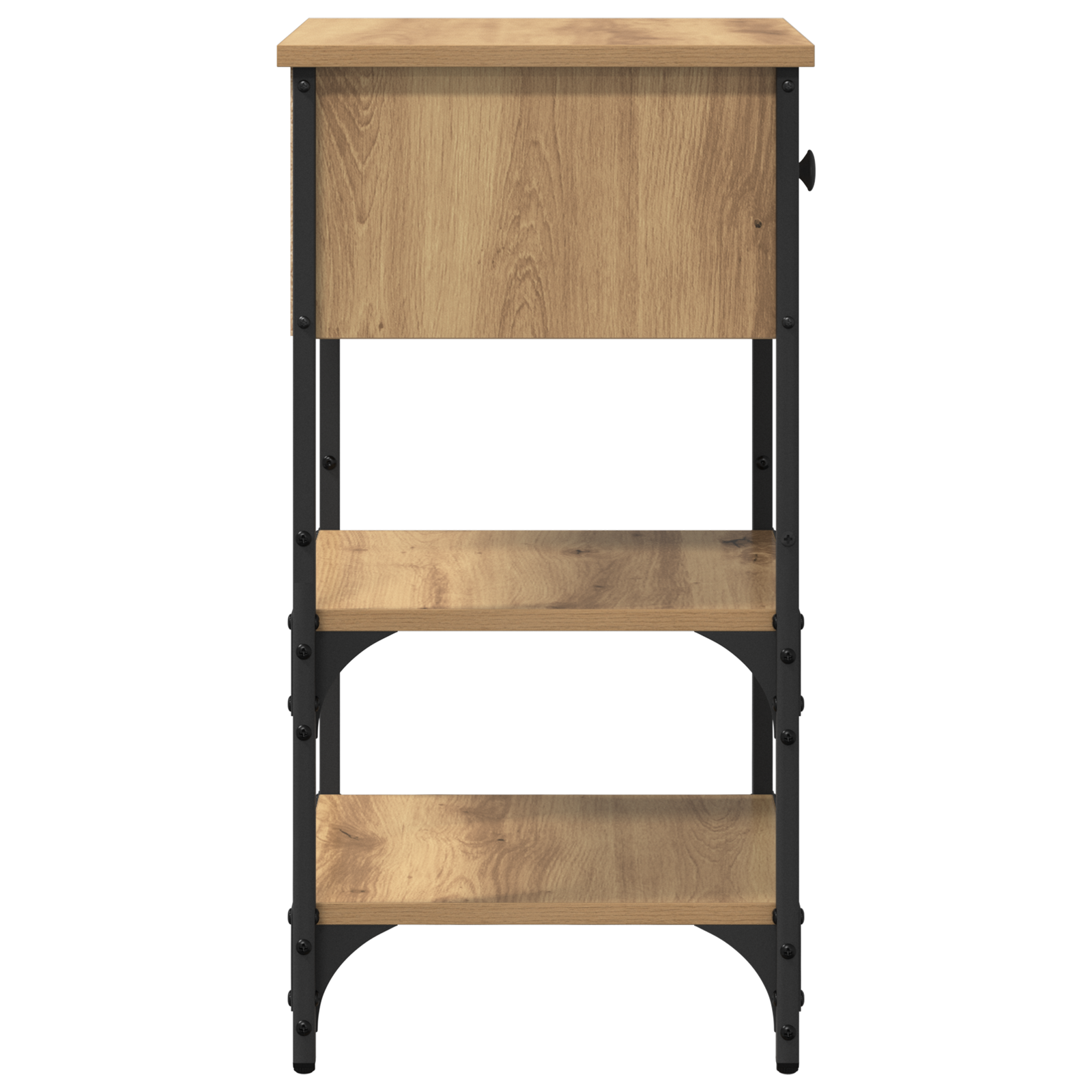 Bedside Cabinet Artisan Oak 34x36x70 cm Engineered Wood - Image 7
