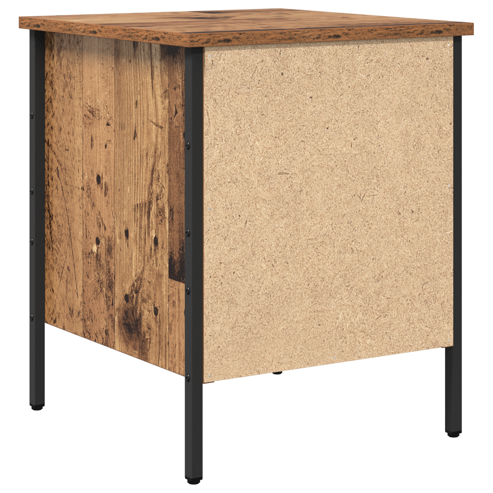 Bedside Cabinet Old Wood 40x42x50 cm Engineered Wood - Image 8