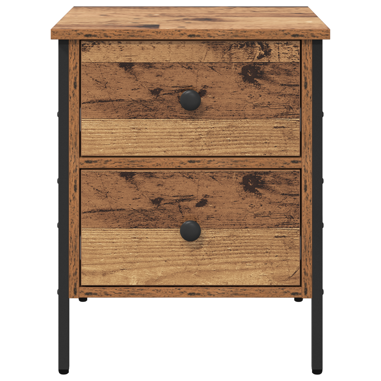 Bedside Cabinet Old Wood 40x42x50 cm Engineered Wood - Image 6
