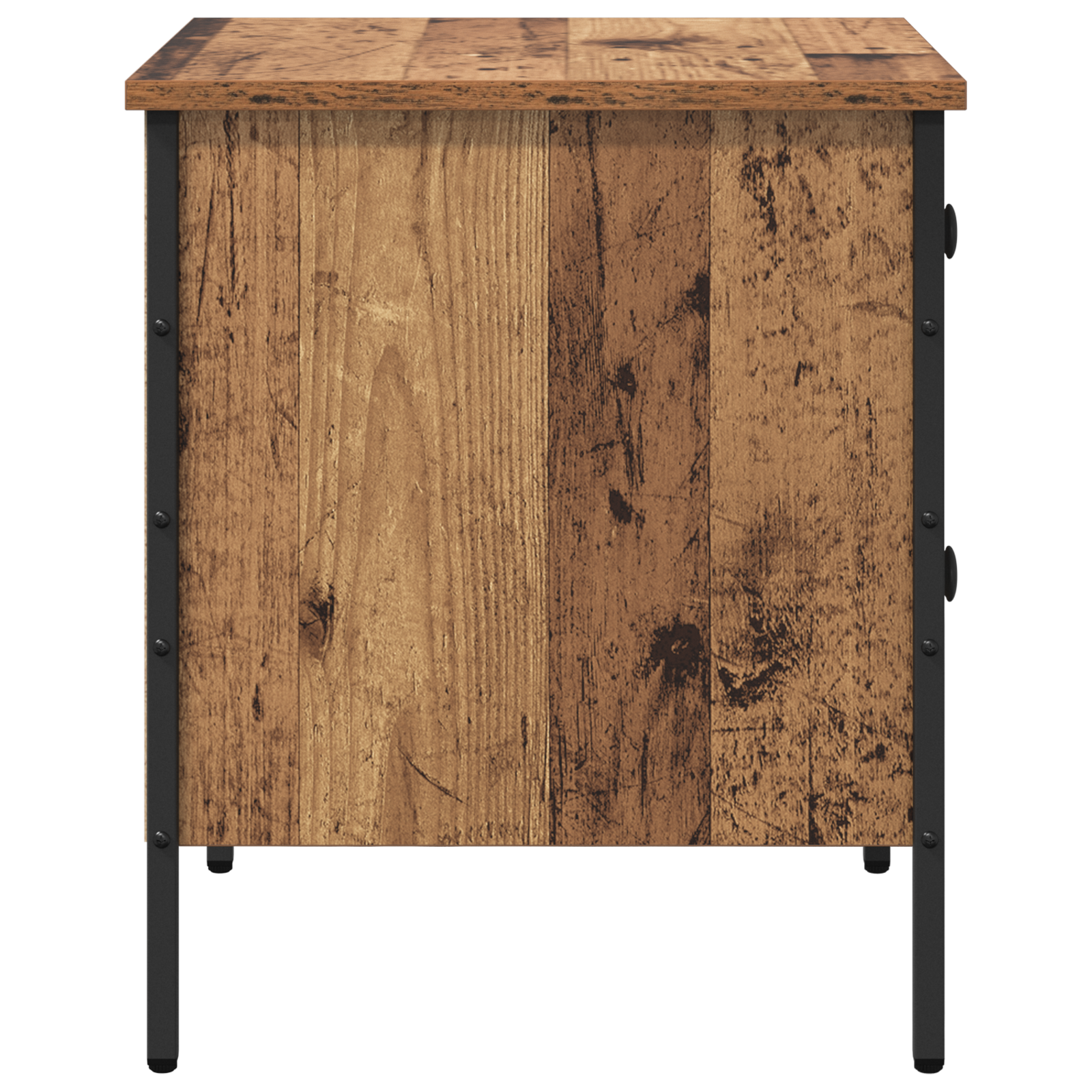 Bedside Cabinet Old Wood 40x42x50 cm Engineered Wood - Image 7
