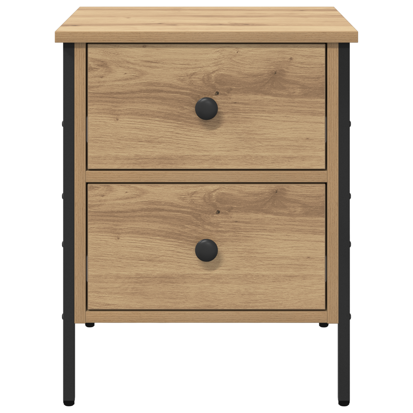 Bedside Cabinet Artisan Oak 40x42x50 cm Engineered Wood - Image 6
