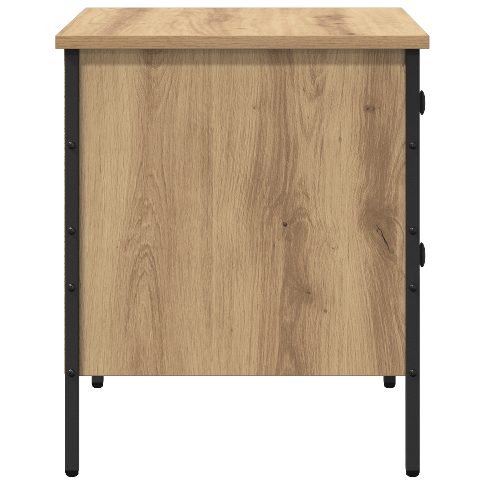 Bedside Cabinet Artisan Oak 40x42x50 cm Engineered Wood - Image 7