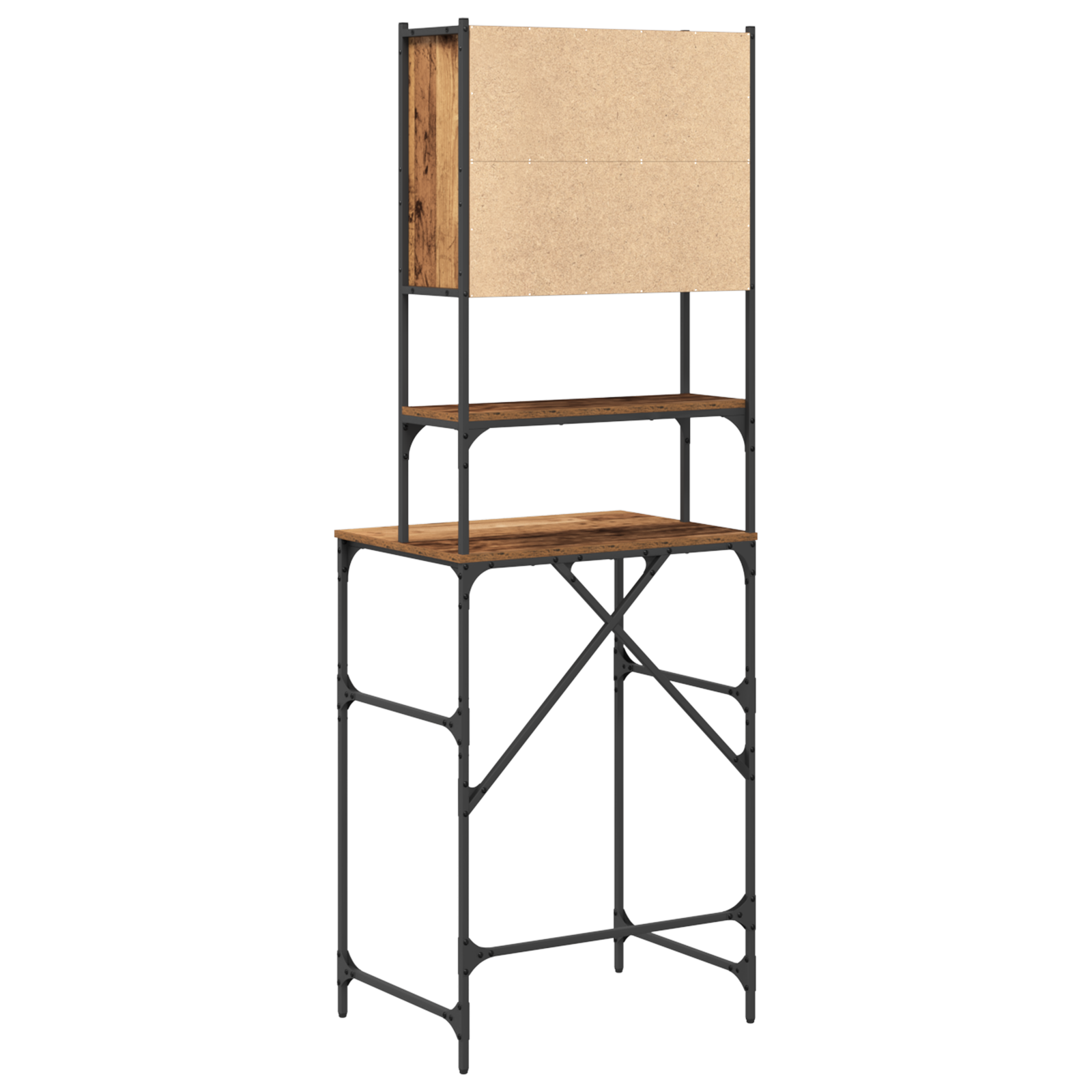 Washing Machine Cabinet Old Wood 68x48.5x194 cm - Image 8