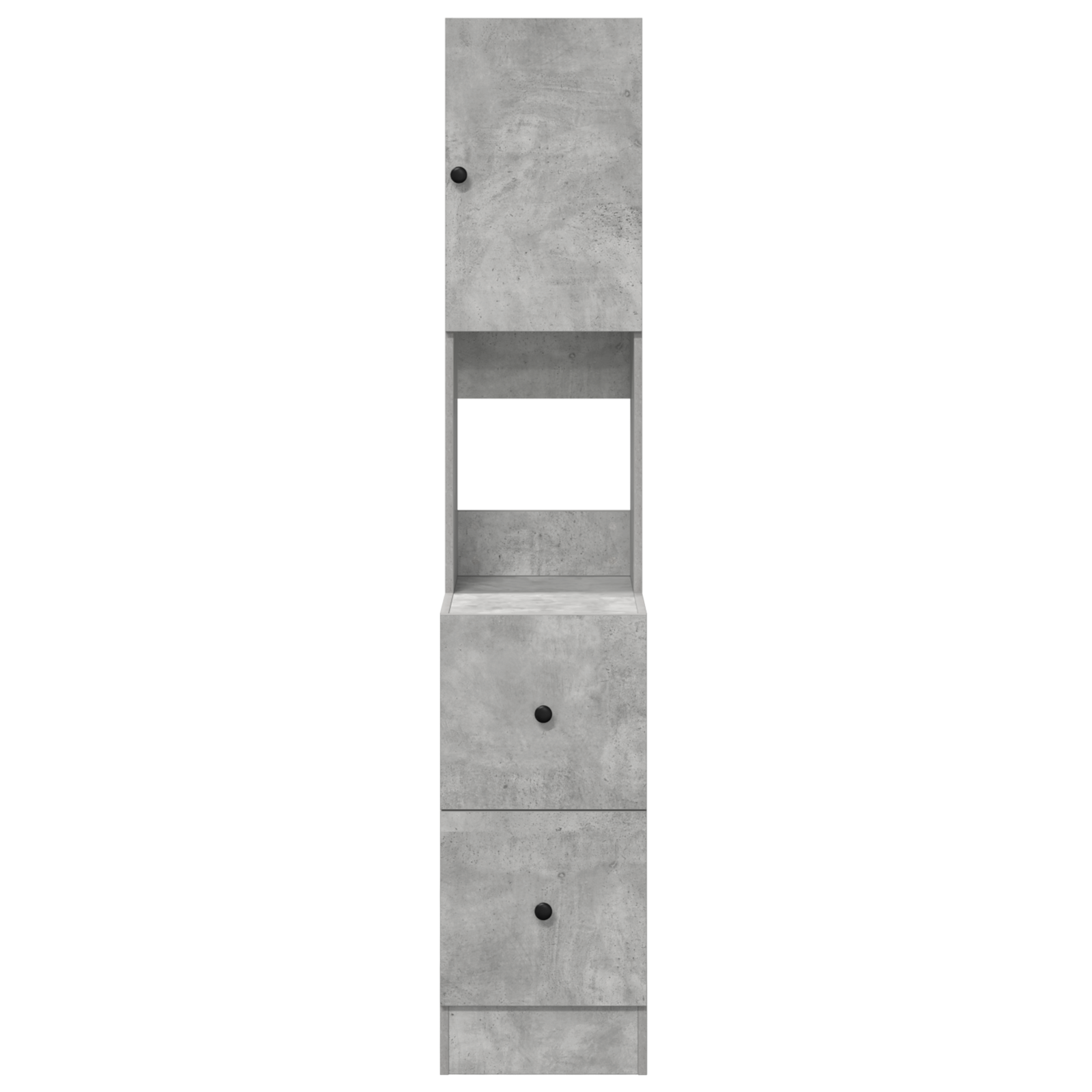 Kitchen Cabinet Concrete Grey 35x50x180 cm Engineered Wood - Image 6