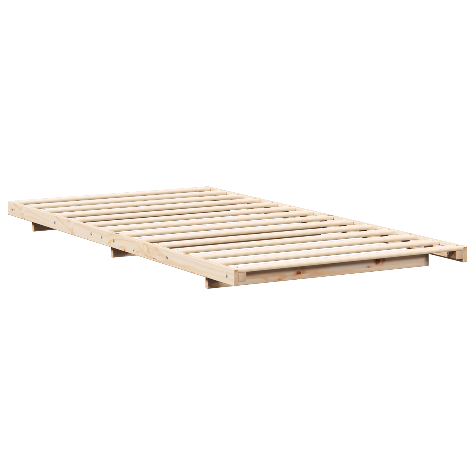 Bedframe Bruin 80 x 220 cm Massief grenenhout