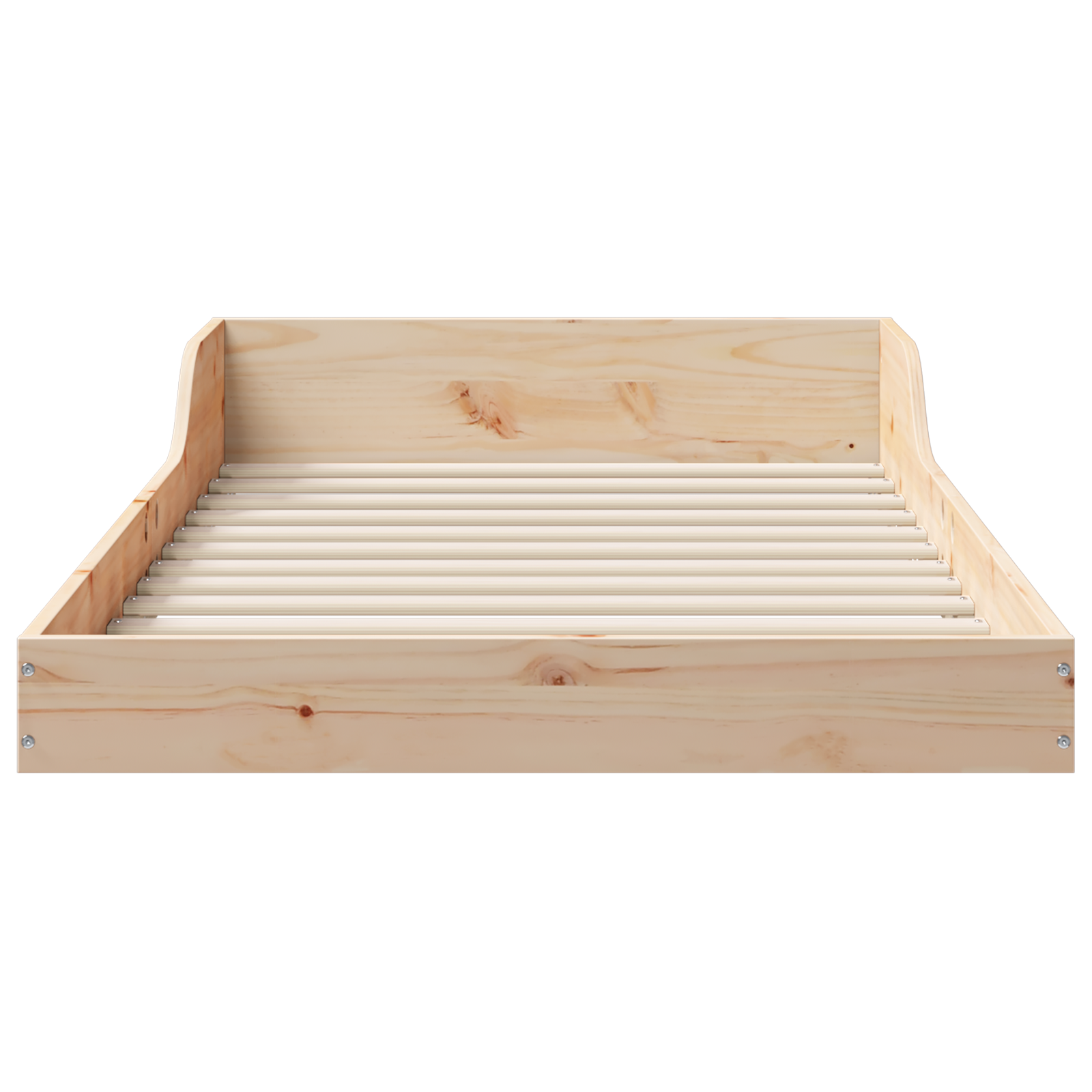 Bedframe Naturel 80 x 200 cm Massief grenenhout