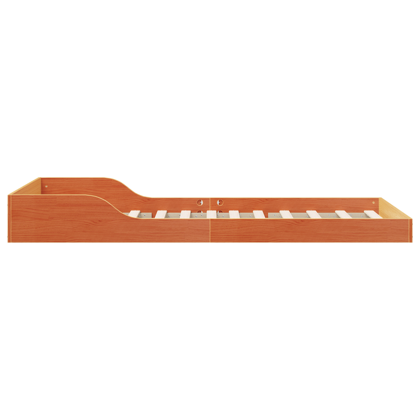 Bedframe Wasbruin 80 x 220 cm Massief grenenhout