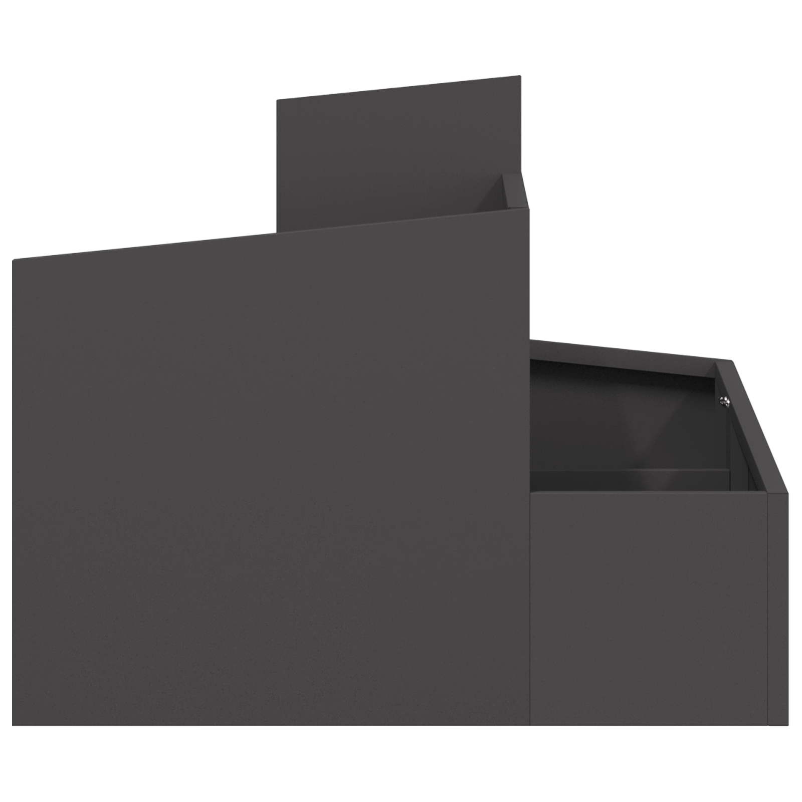 Plastic Planter Black High-density polyethylene Medium - Image 6