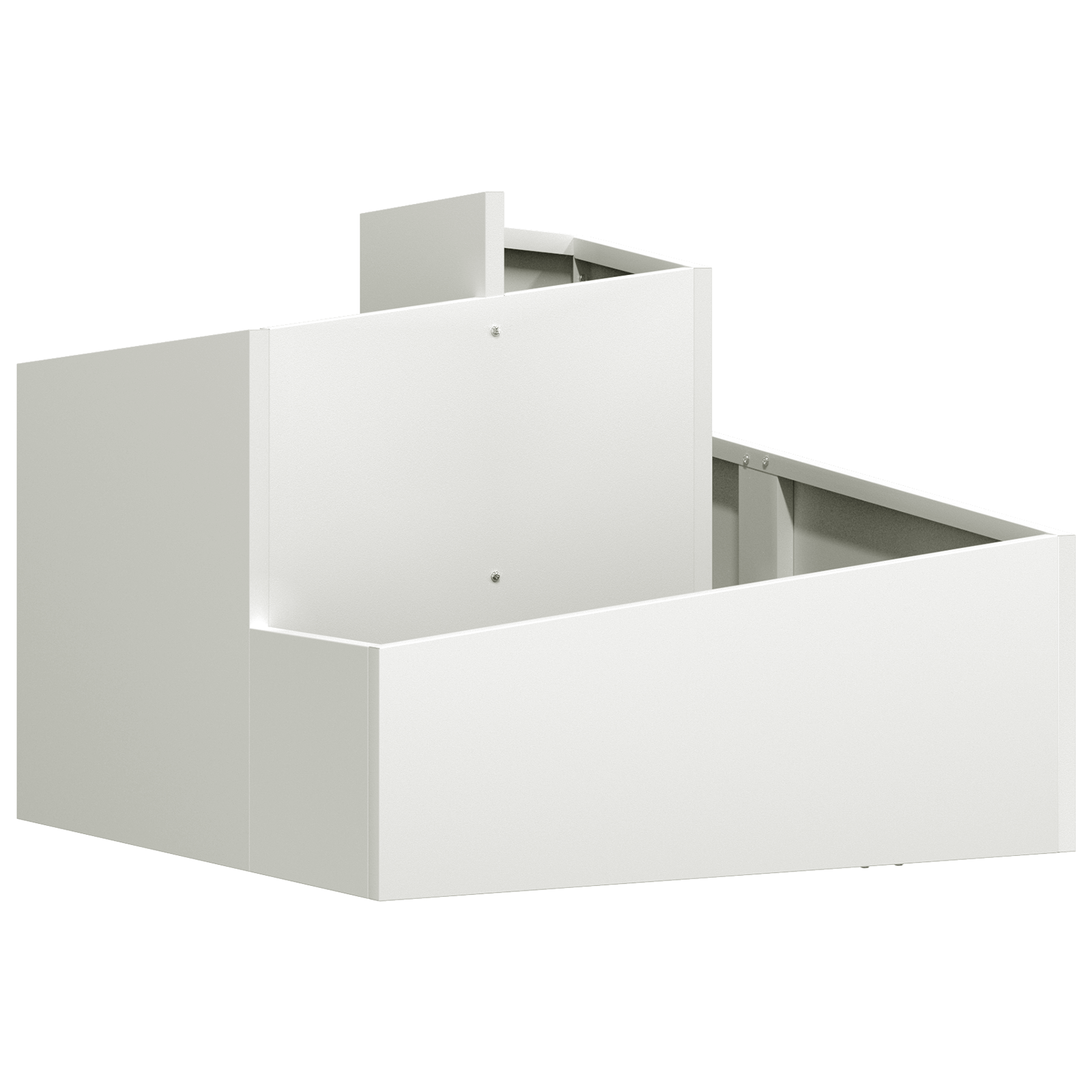 Plastic Planter White Plastic Medium Decorative Inlays - Image 2