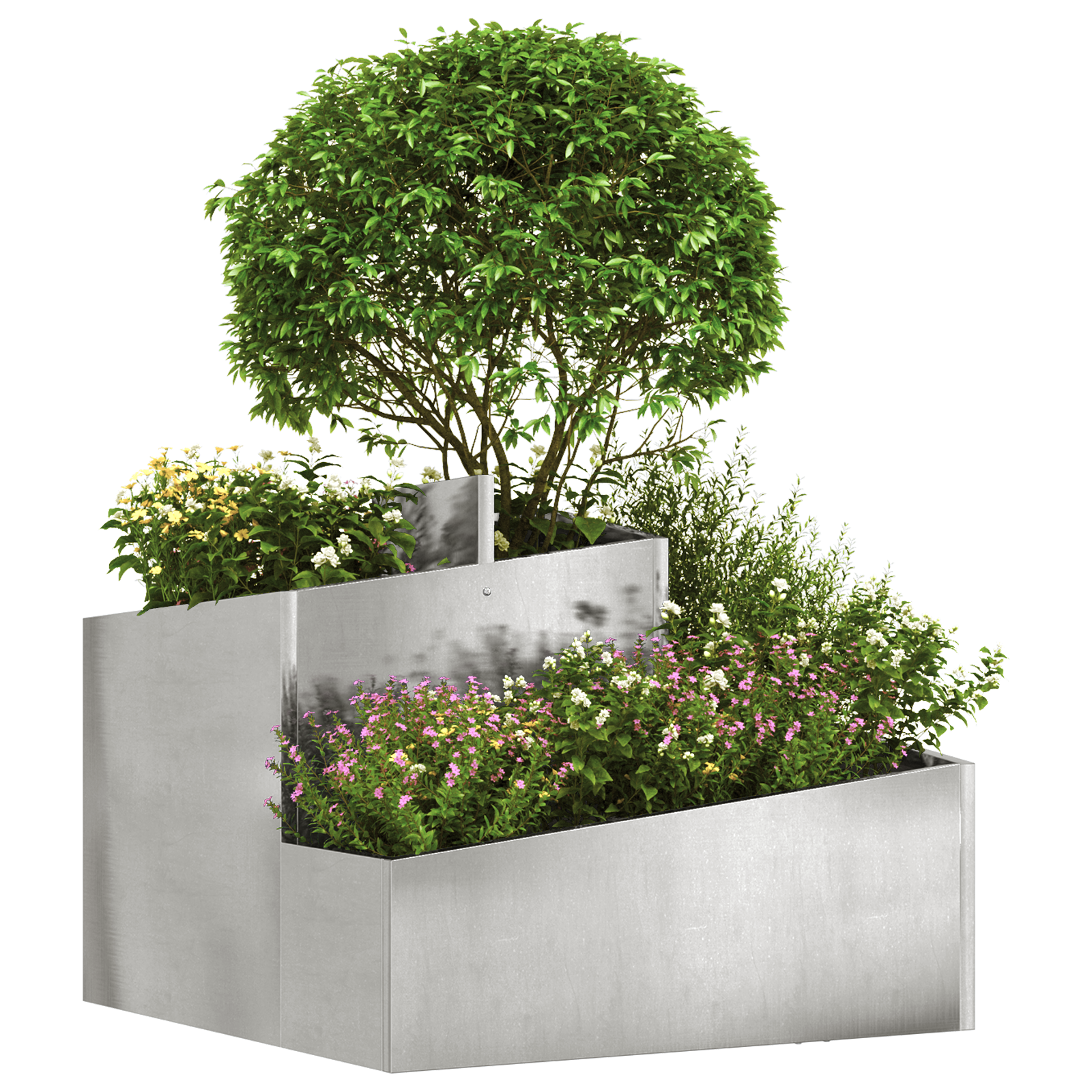 Metal Planter Stainless Steel Large Durable Metal Planter - Image 3