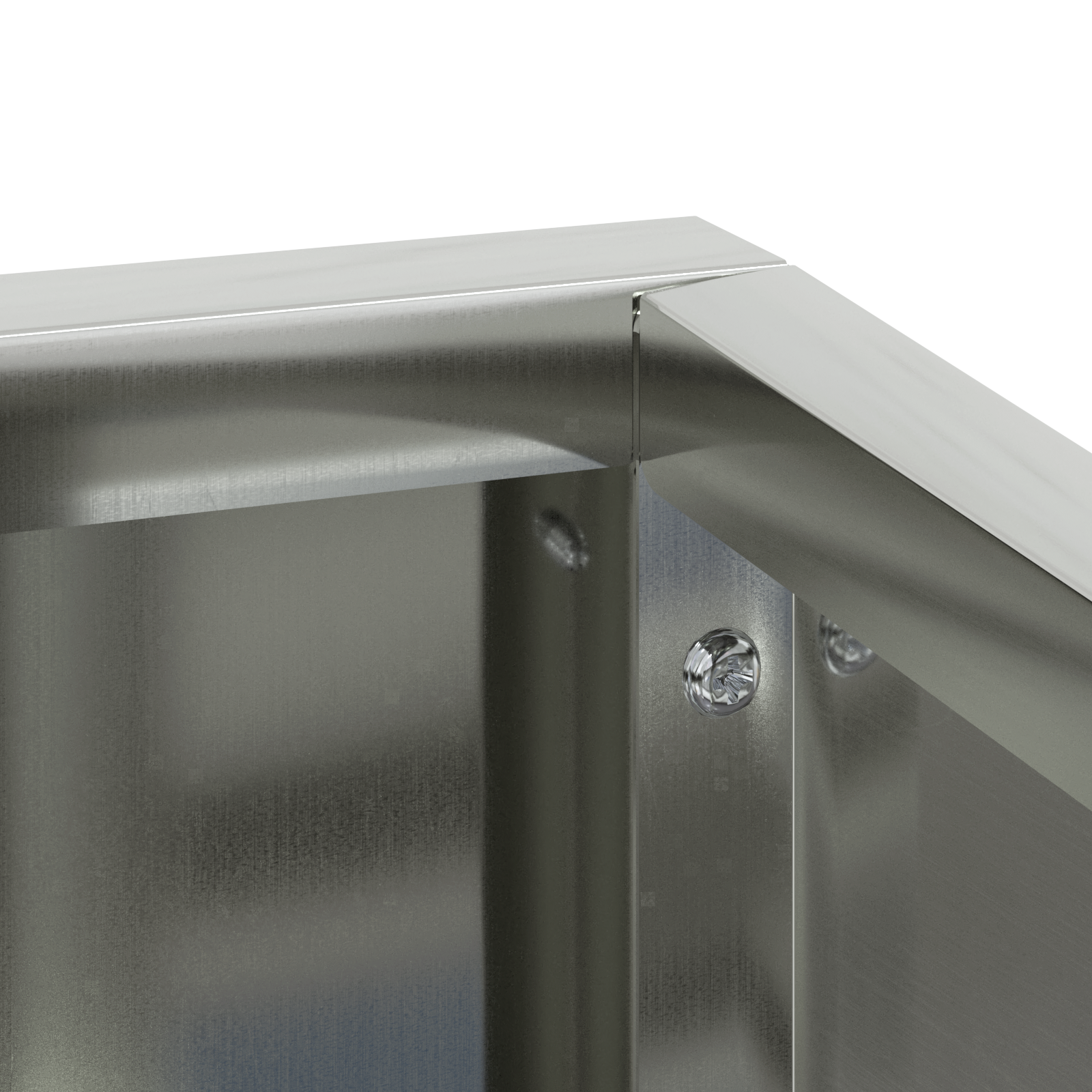 Metal Planter Galvanised Galvanised Steel Medium Metal Planter - Image 9