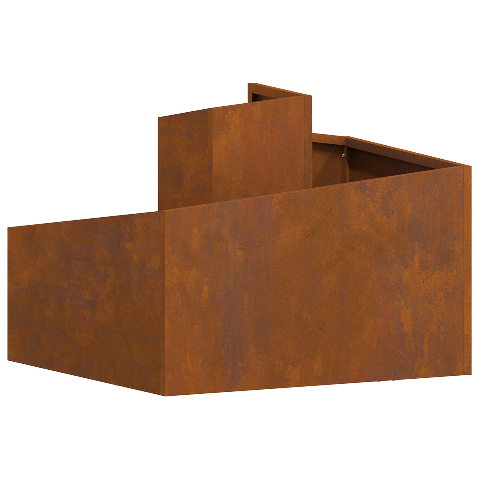 Pots & Planters Corten Steel Medium Durable Metal Planter - Image 8