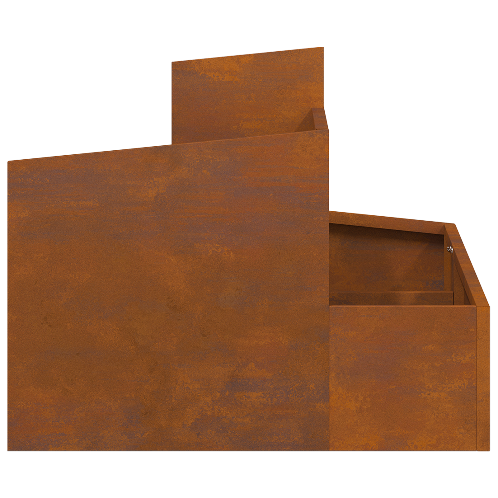 Pots & Planters Corten Steel Medium Durable Metal Planter - Image 7