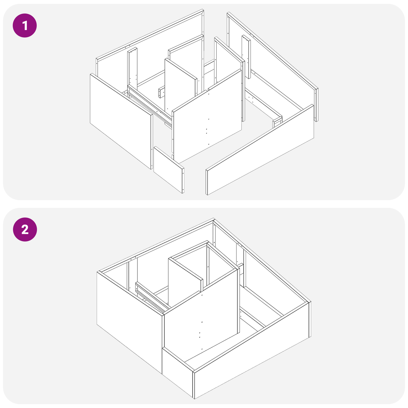 Planter Anthracite 80x80x50 cm Cold-rolled Steel - Image 10