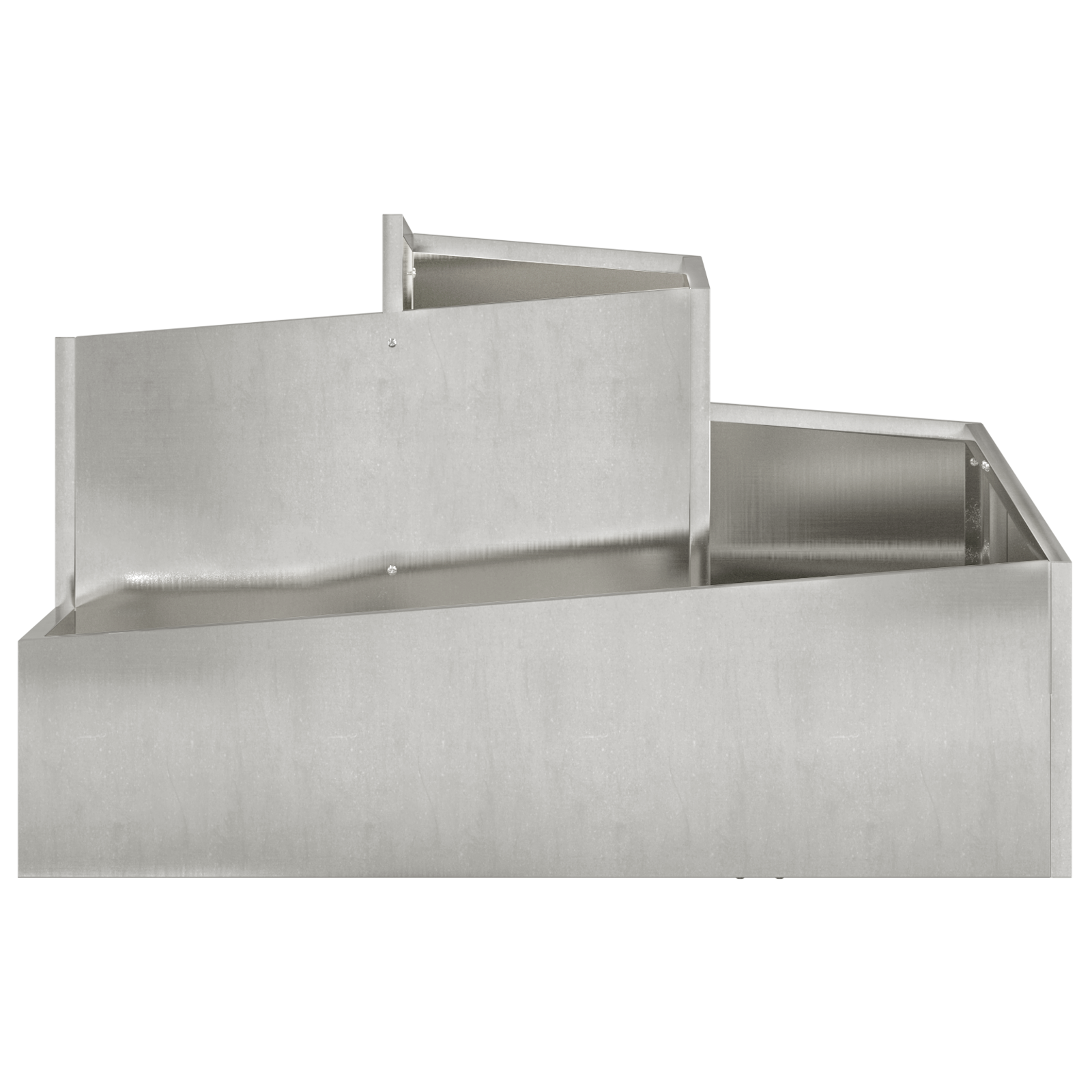 Planter 80x80x50 cm Stainless Steel - Image 5
