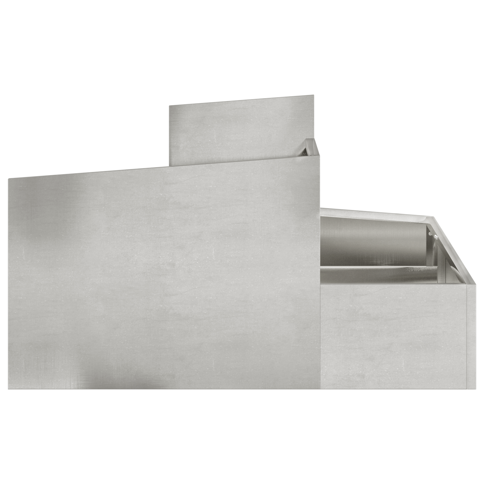 Planter 80x80x50 cm Stainless Steel - Image 6