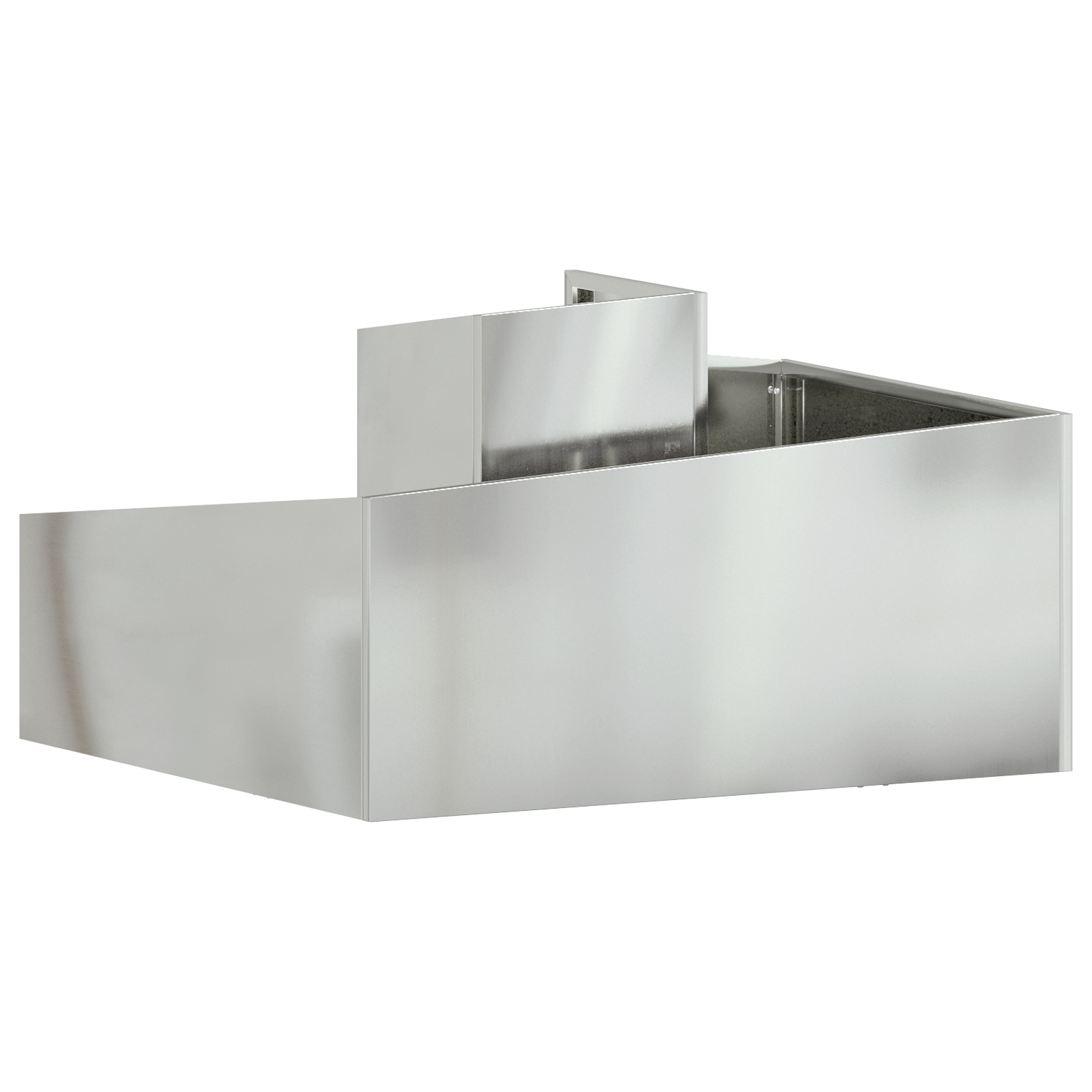 Planter 80x80x50 cm Galvanised Steel - Image 7