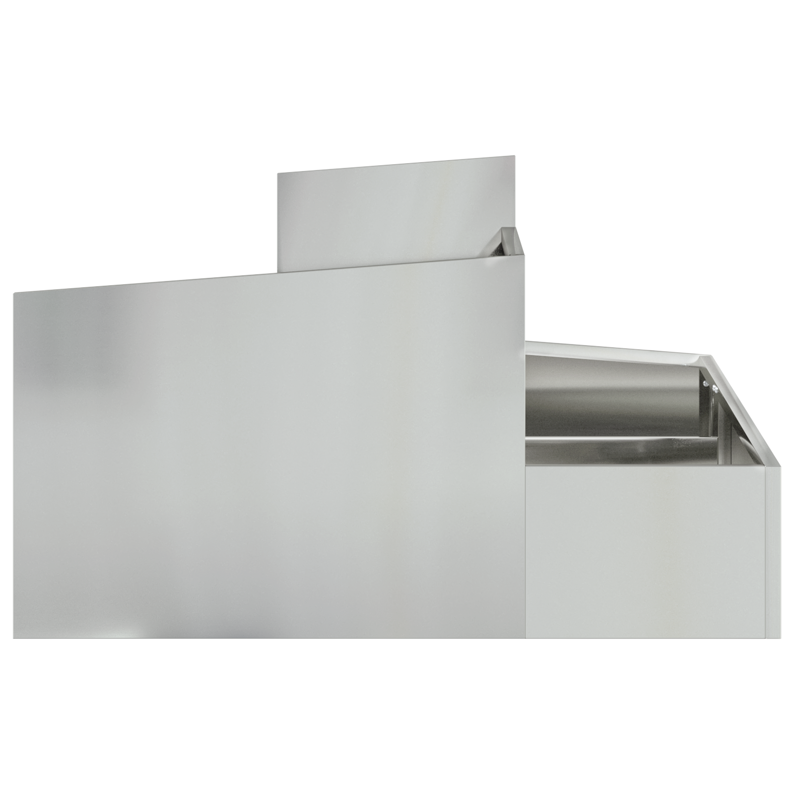 Planter 80x80x50 cm Galvanised Steel - Image 6