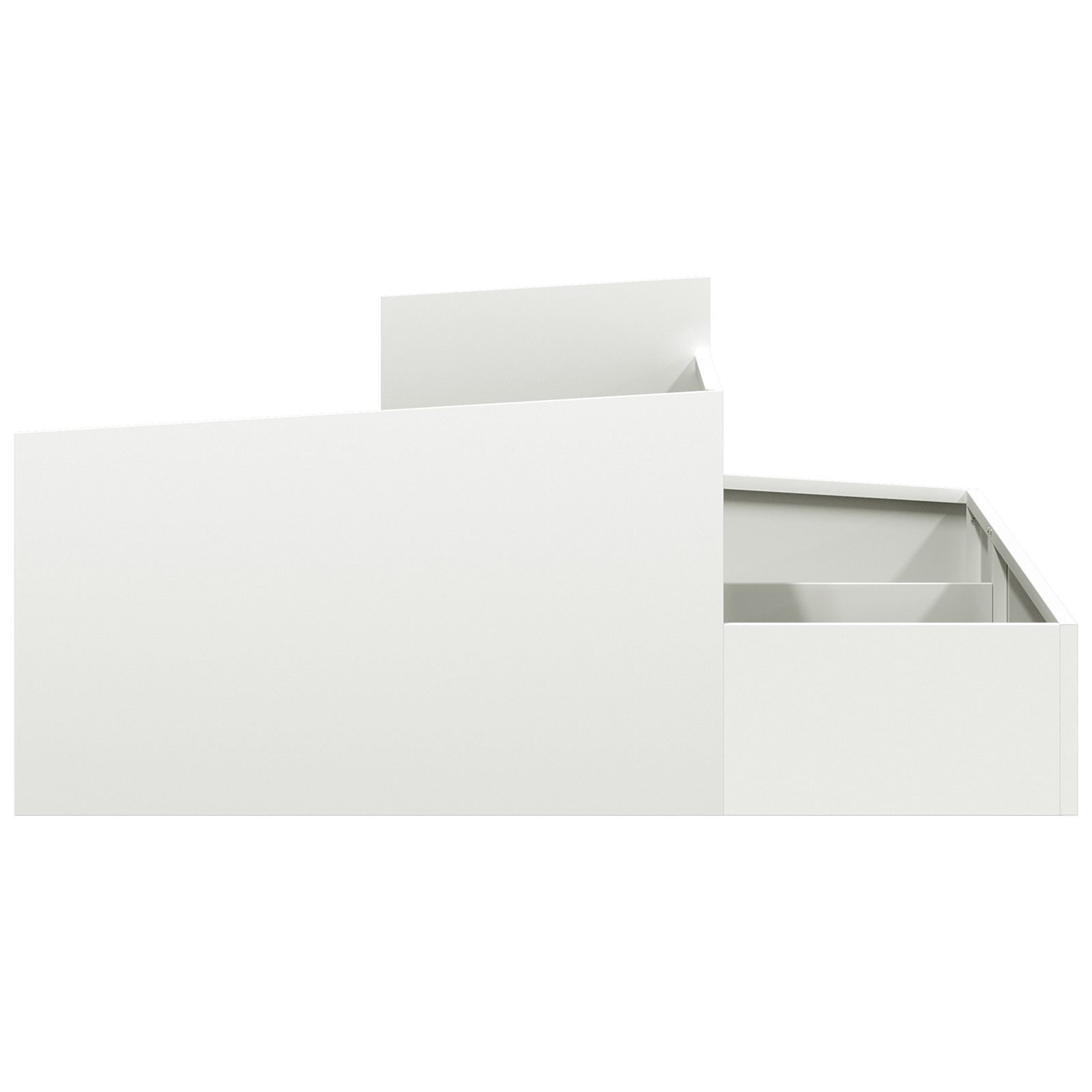 Pots & Planters White Plastic Medium Decorative Inlays - Image 6