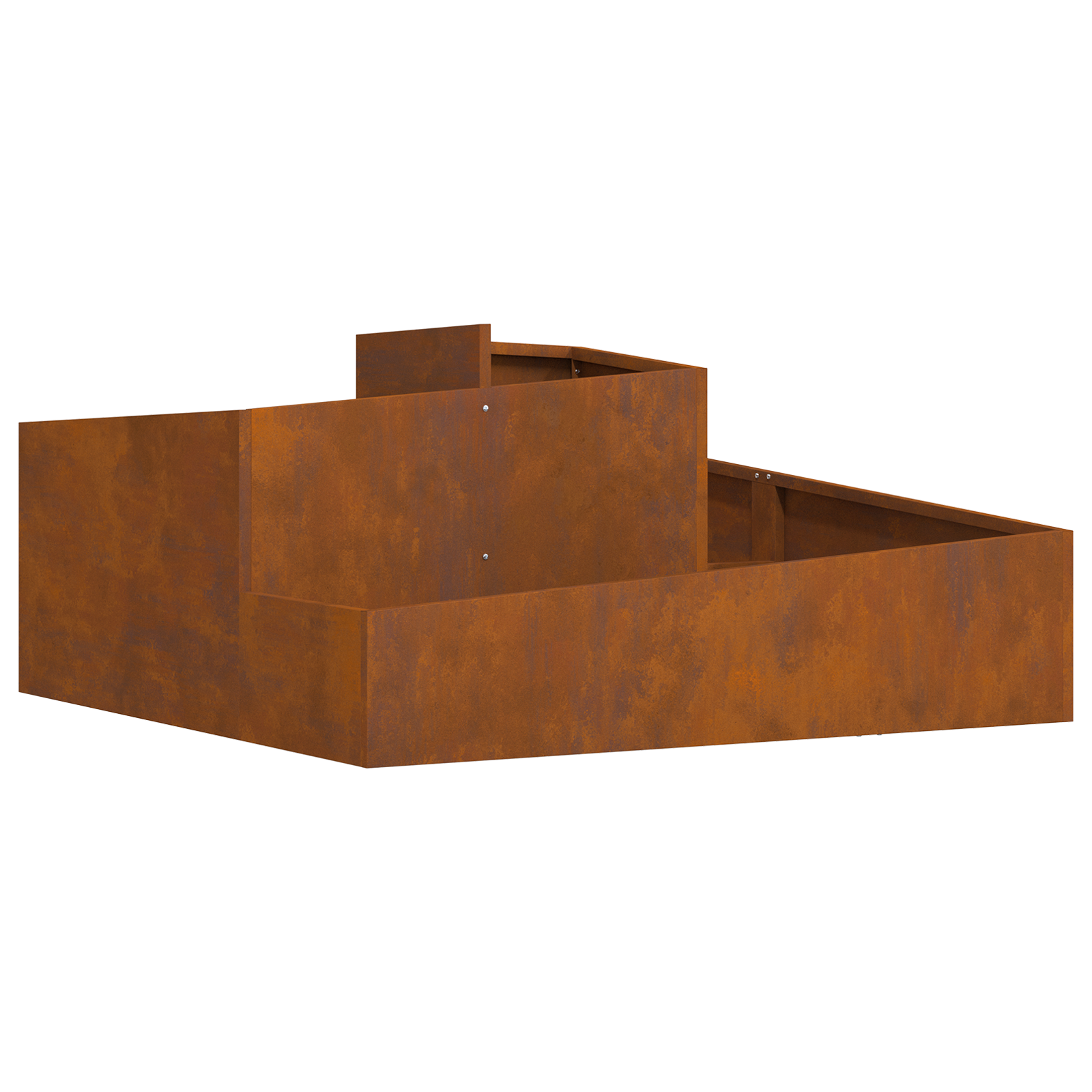 Pots & Planters Corten steel Large Durable Metal Planter - Image 2
