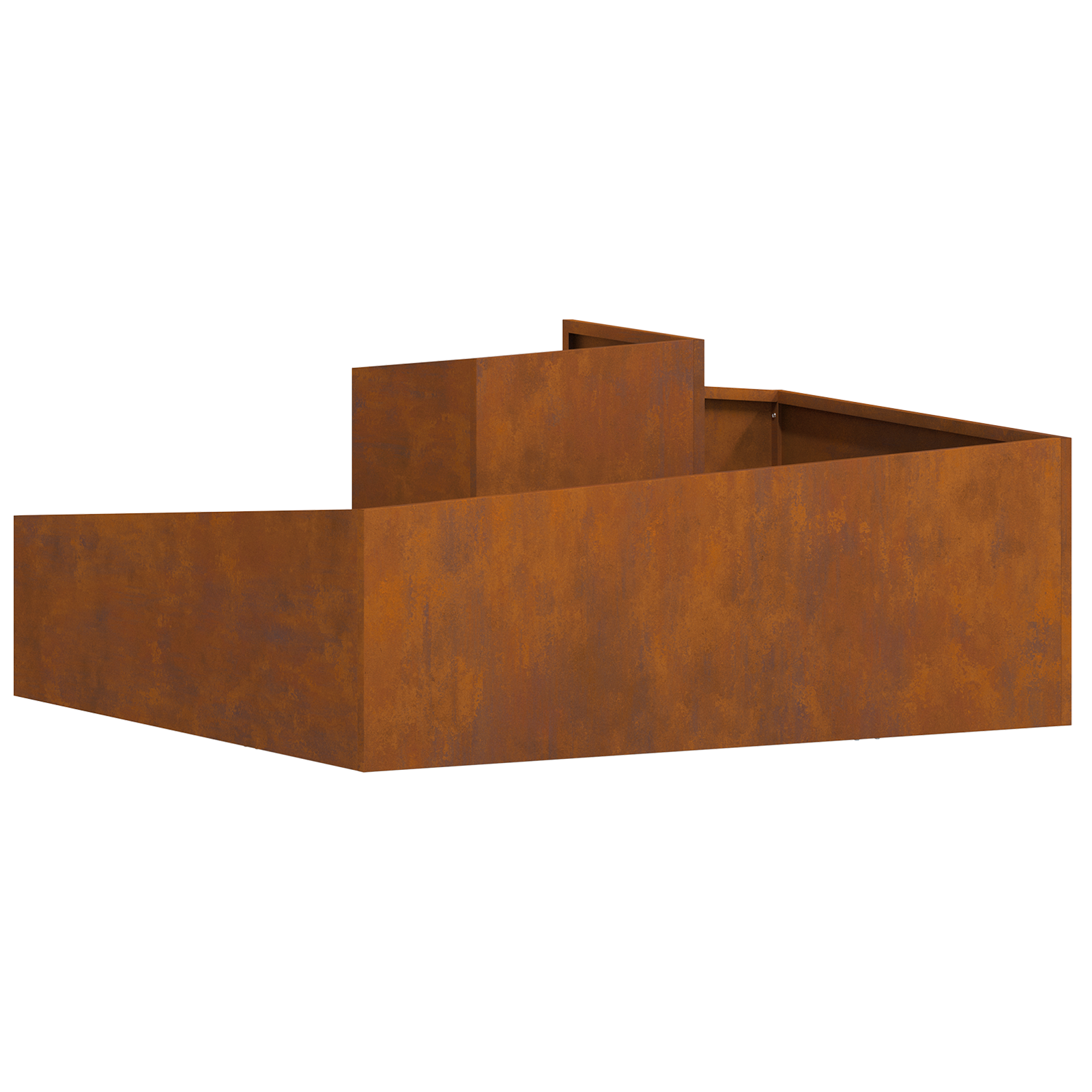 Pots & Planters Corten steel Large Durable Metal Planter - Image 8
